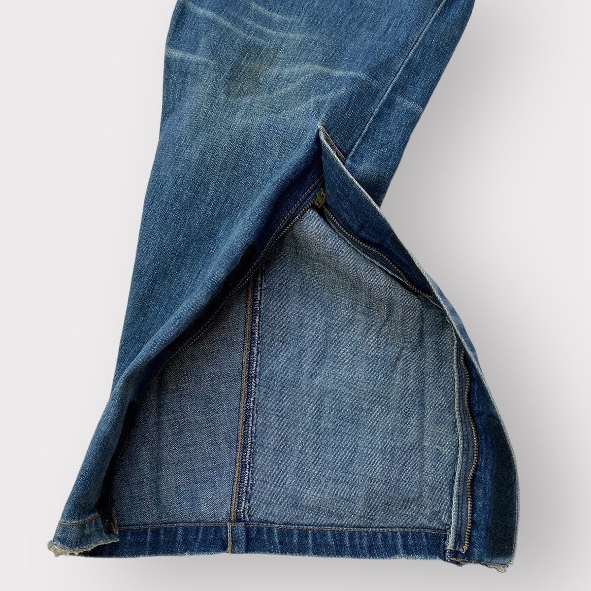 Maison MIHARA YASUHIRO Miharyasuhiro Leather Patchwork Denim Size US 34 / EU 50 - 7 Thumbnail