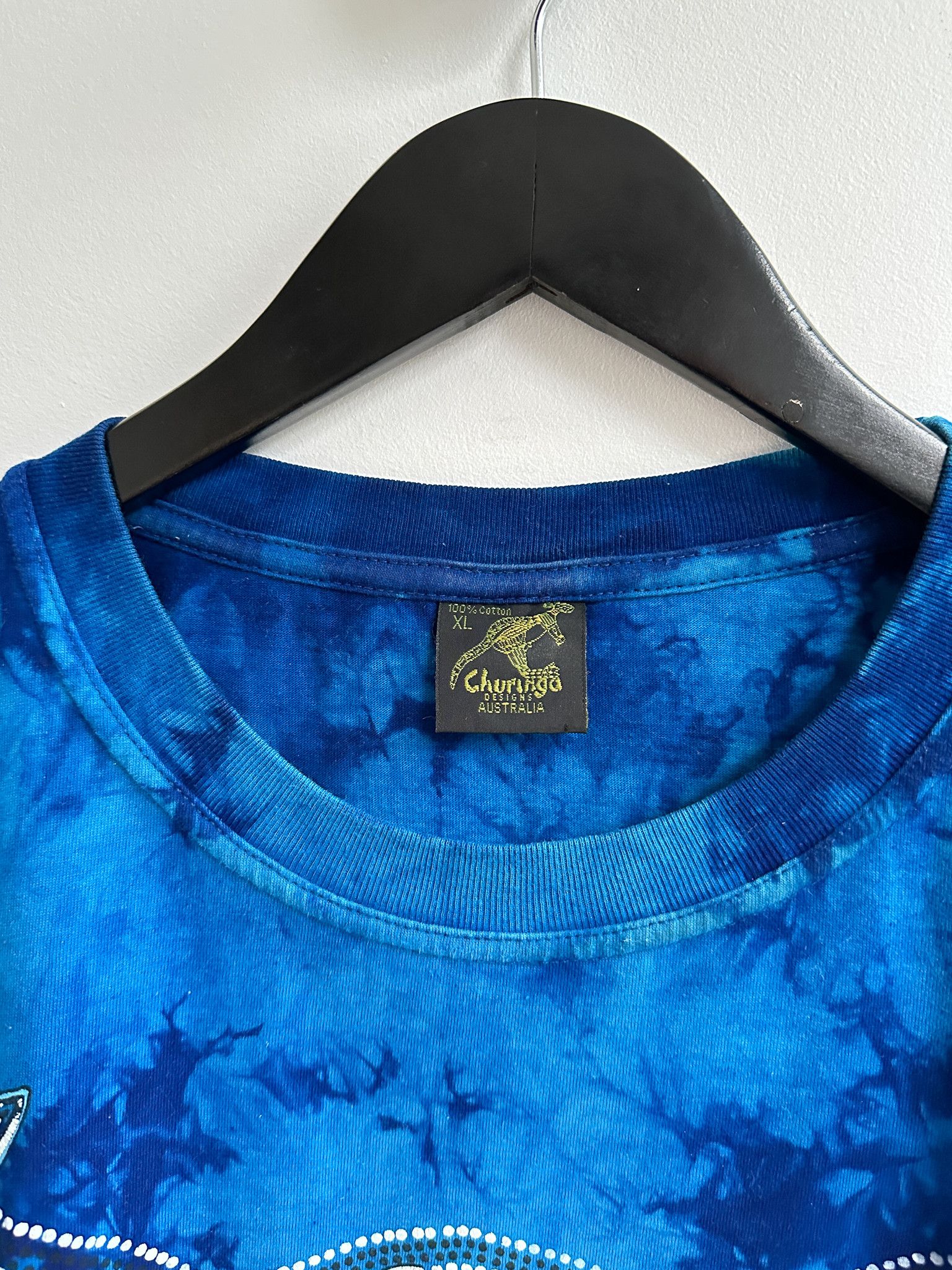 Man Made In Australia Vintage Ocean Fish Printed Tee Size US XL / EU 56 / 4 - 4 Thumbnail