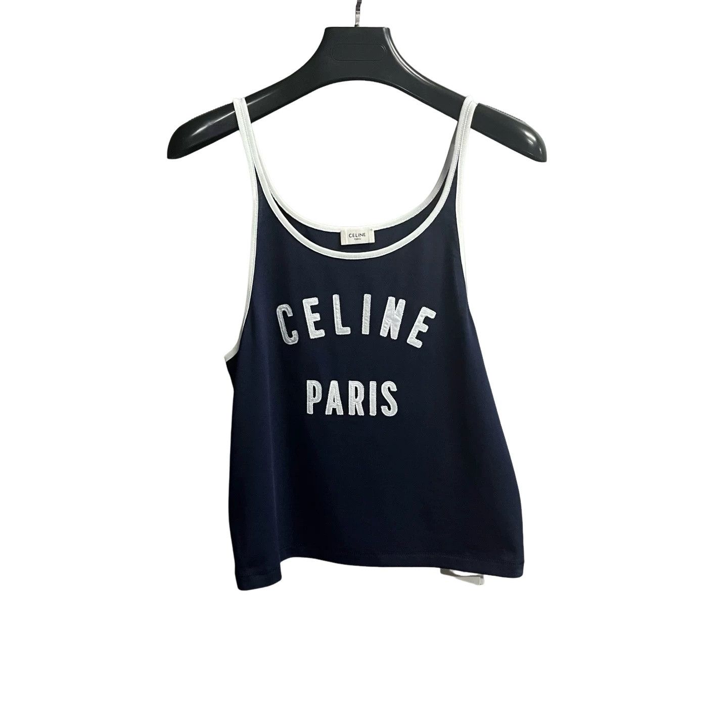 Celine CELINE Logo Print Tank Top M Size M / US 6-8 / IT 42-44 - 1 Thumbnail