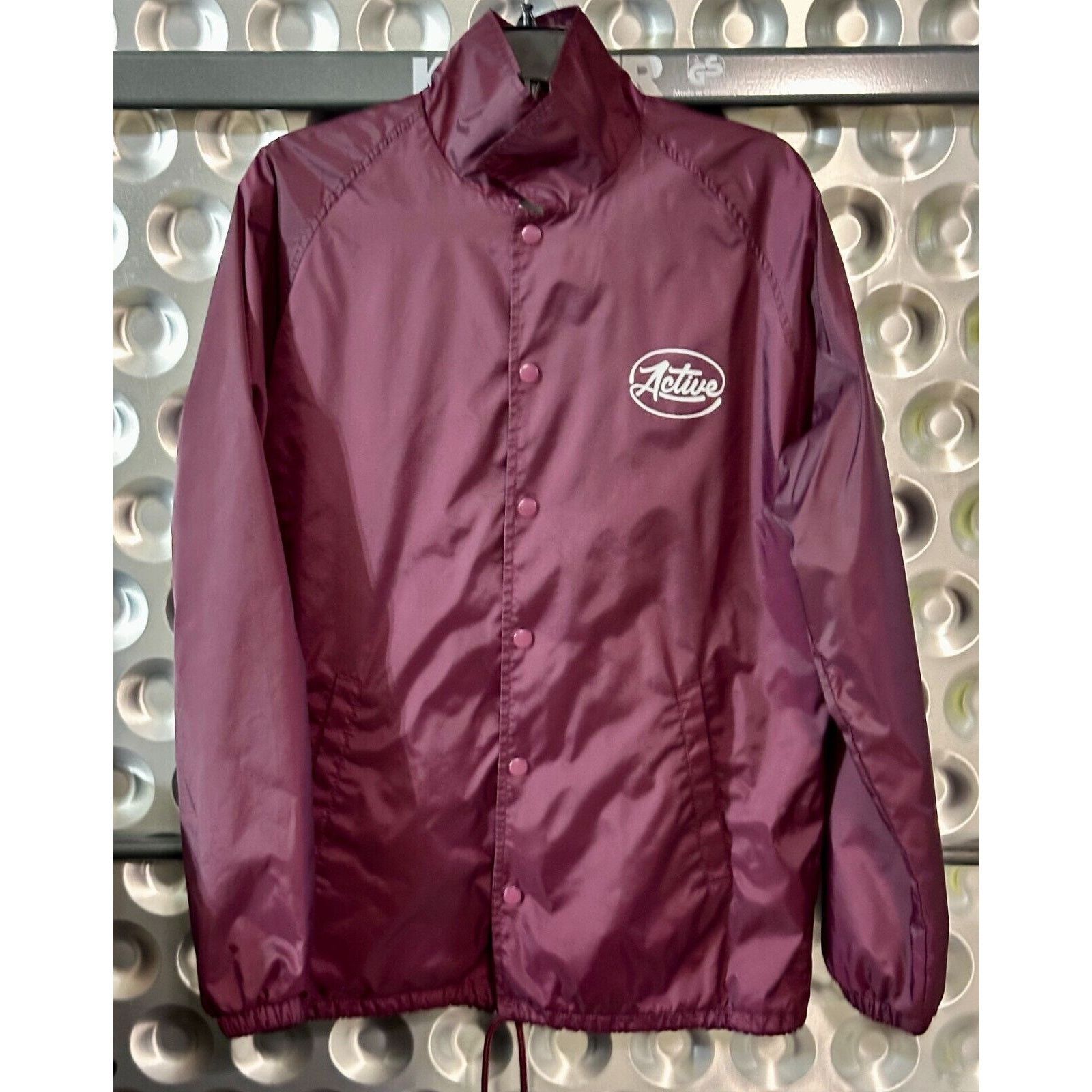 Active Ride Shop Active Skate Shop Red Wind Breaker Jacket | Great Condition Size US M / EU 48-50 / 2 - 1 Thumbnail