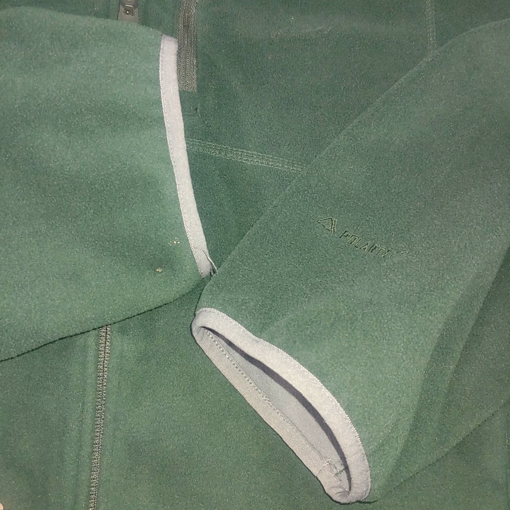Vintage LL Bean Mens XL Fleece Jacket Full Zip Hunter Green Stretch Classic Work 248581 Size US XL / EU 56 / 4 - 8 Thumbnail
