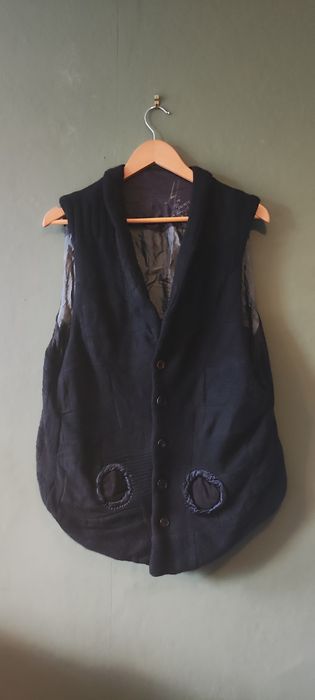 Geoffrey B. Small 19AW SEK06 Patchwork Knit Vest | Grailed