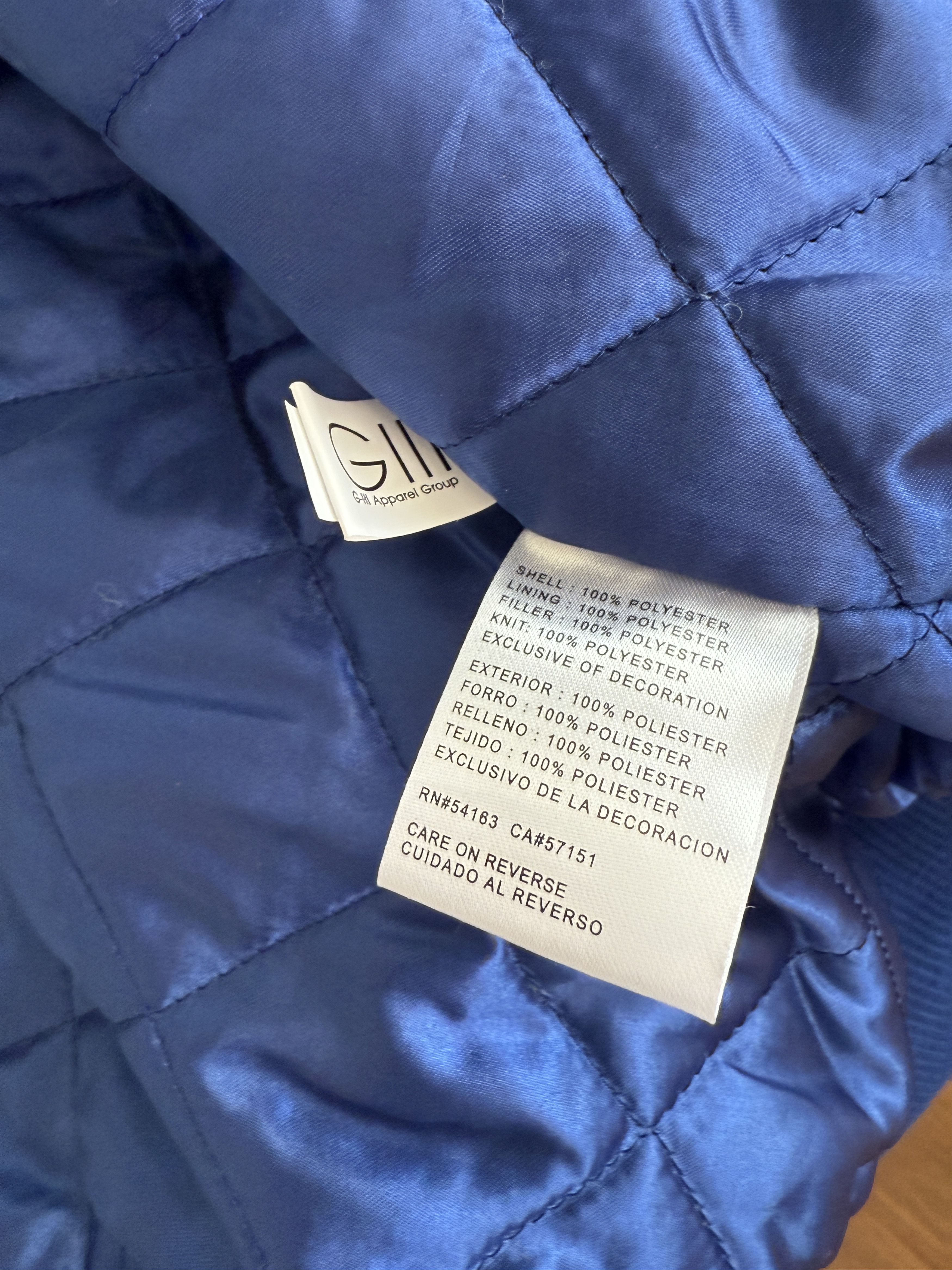 Starter Japan Exclusive New York Mets Starter Jacket Navy Blue Large Size US L / EU 52-54 / 3 - 11 Thumbnail