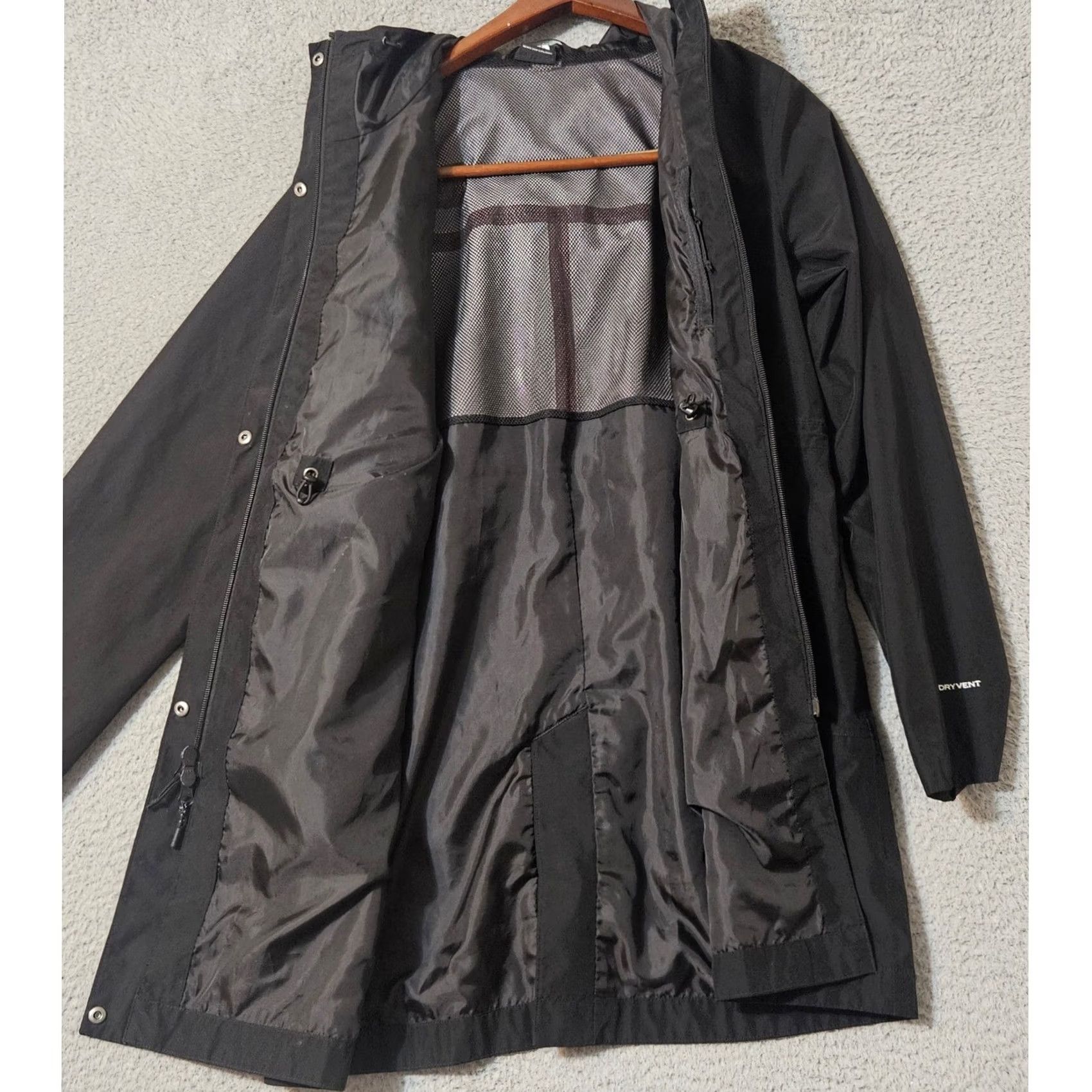 The North Face The North Face Woodmont Parka Jacket Black Women's Size Small Rain Drvent Size S / US 4 / IT 40 - 2 Thumbnail