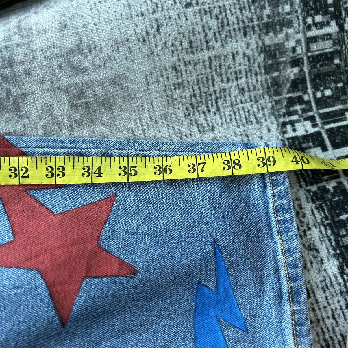 Japanese Brand Star Custom Monogram Jeans Size US 28 / EU 44 - 16 Thumbnail