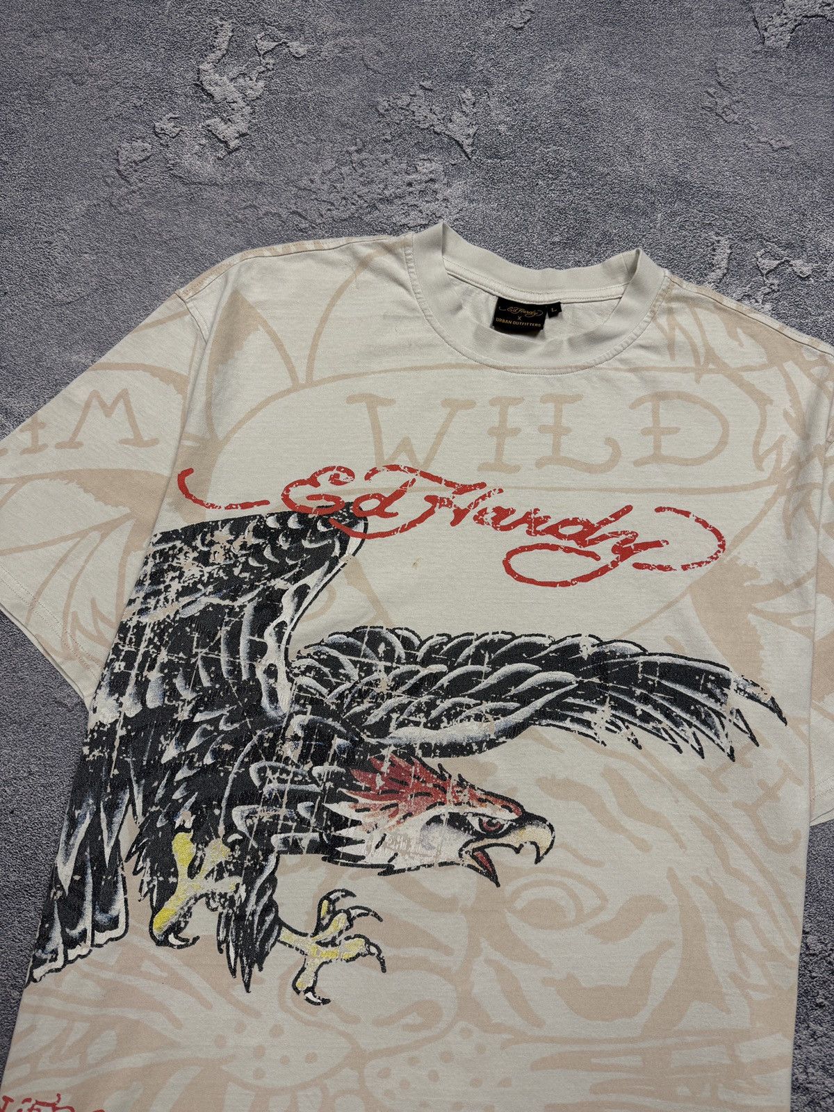 Ed Hardy × Urban Outfitters Ed Hardy Urban Outfitters Tiger Streetwear Tee Size US L / EU 52-54 / 3 - 3 Thumbnail