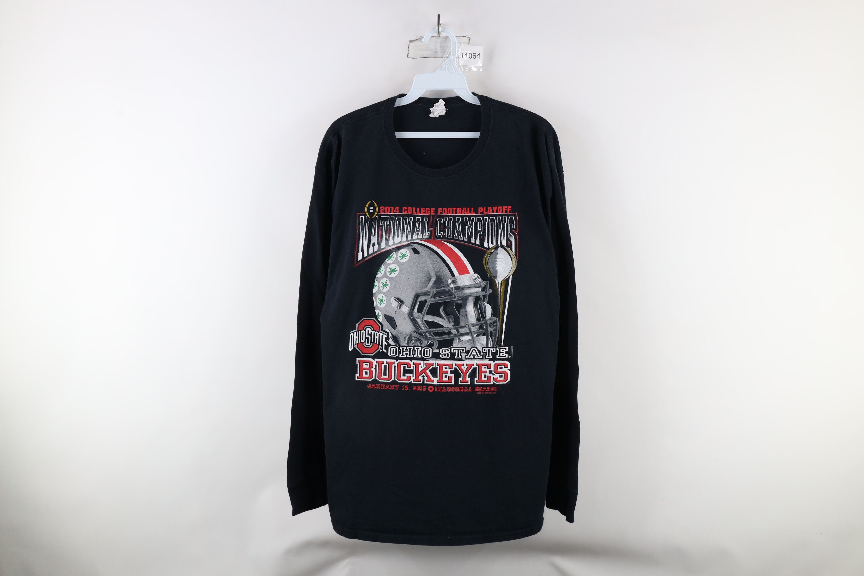 Vintage Y2K 2014 Champs Ohio State University Football T-Shirt Size US L / EU 52-54 / 3 - 1 Thumbnail