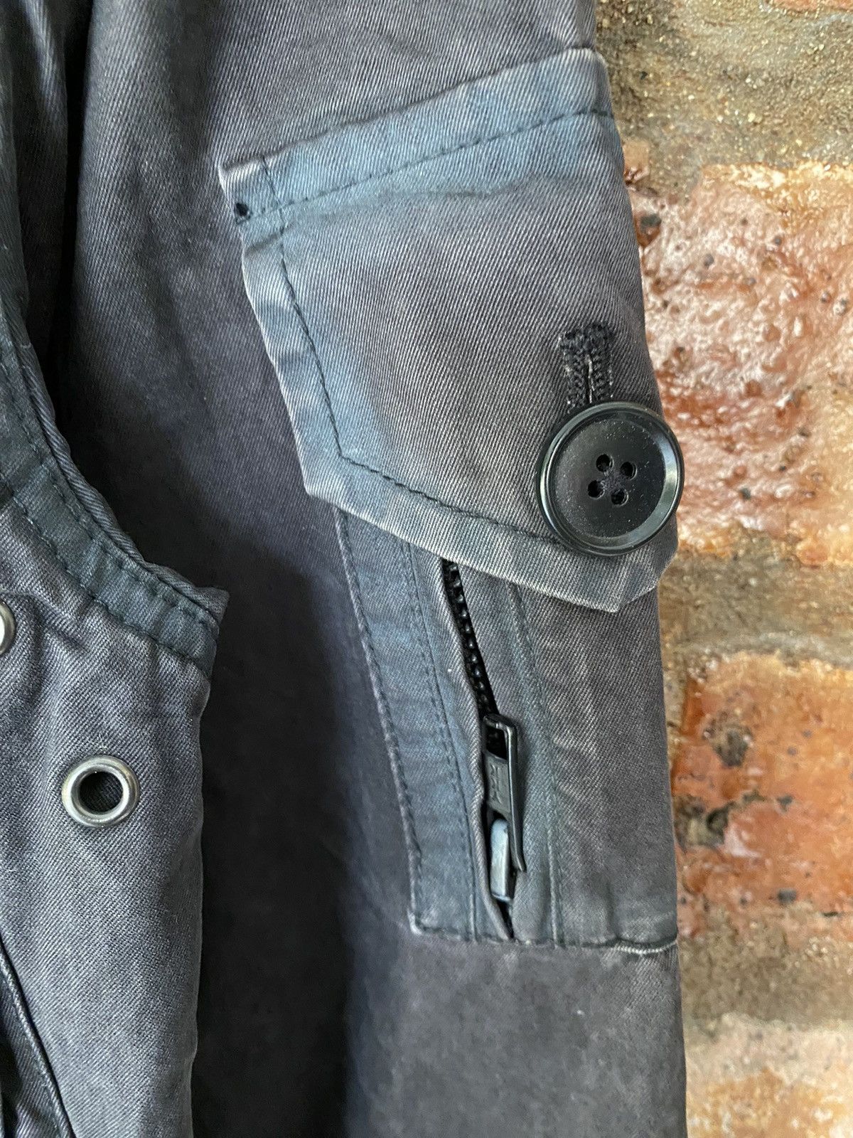 Katharine Hamnett London Vtg Katharine Hamnett Wax wash Multipocket jacket Size US S / EU 44-46 / 1 - 12 Thumbnail
