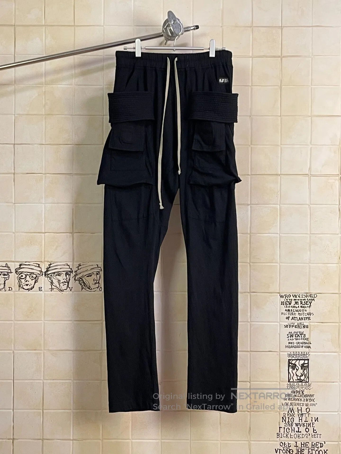 Rick Owens Drkshdw Rick Owens Drkshdw Black Pants. Size US 26 / EU 42 - 1 Thumbnail