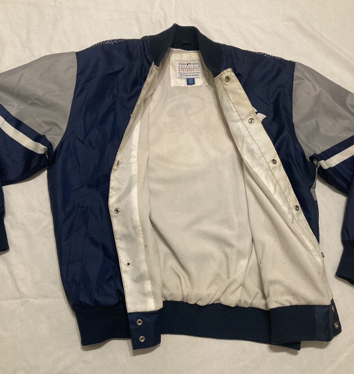 MLB New York Yankees Bomber Jacket Men Large G-III Sports Size US L / EU 52-54 / 3 - 8 Thumbnail