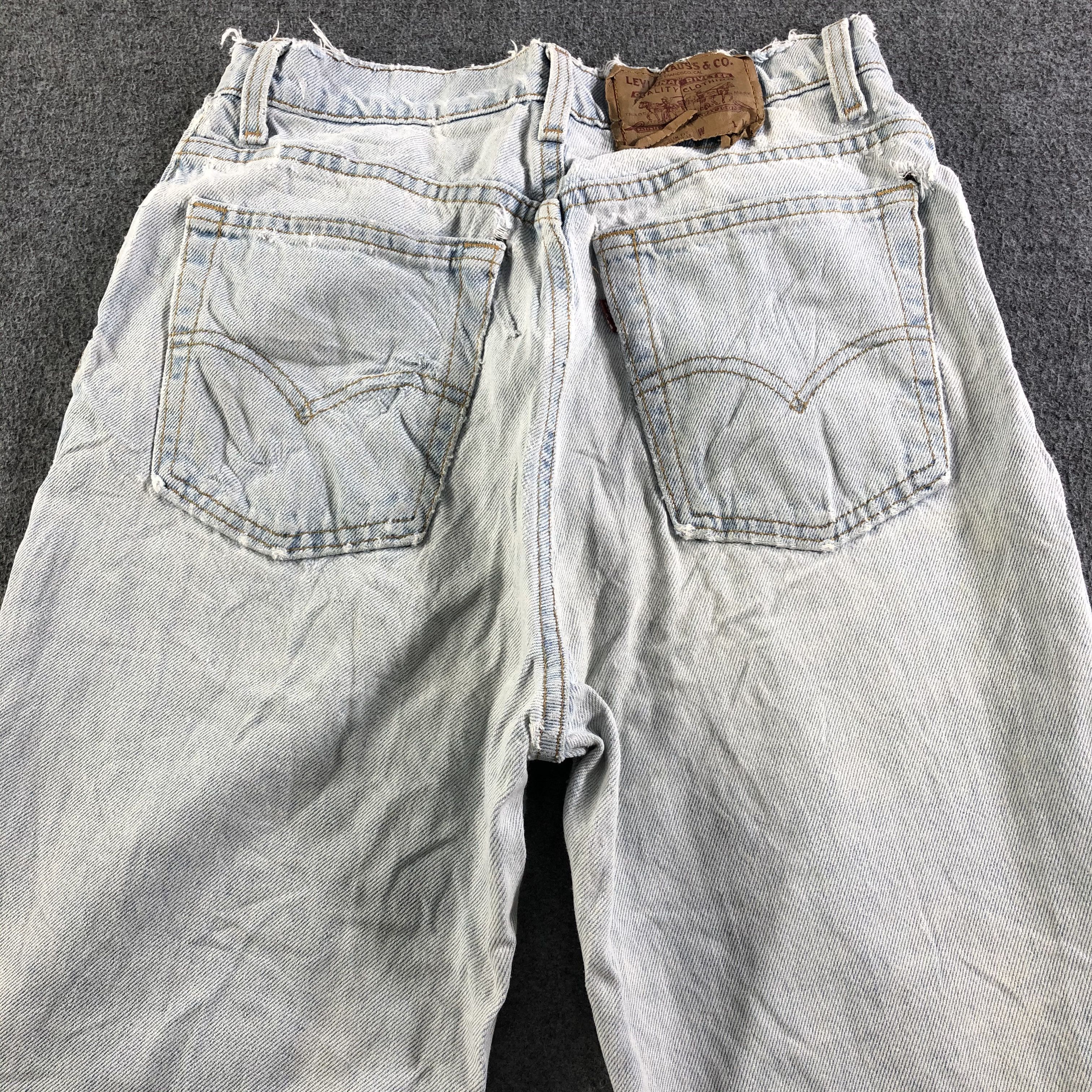 Levi's 90s Vintage Light Wash Levis 512 Jeans-J3315 Size US 29 - 4 Thumbnail