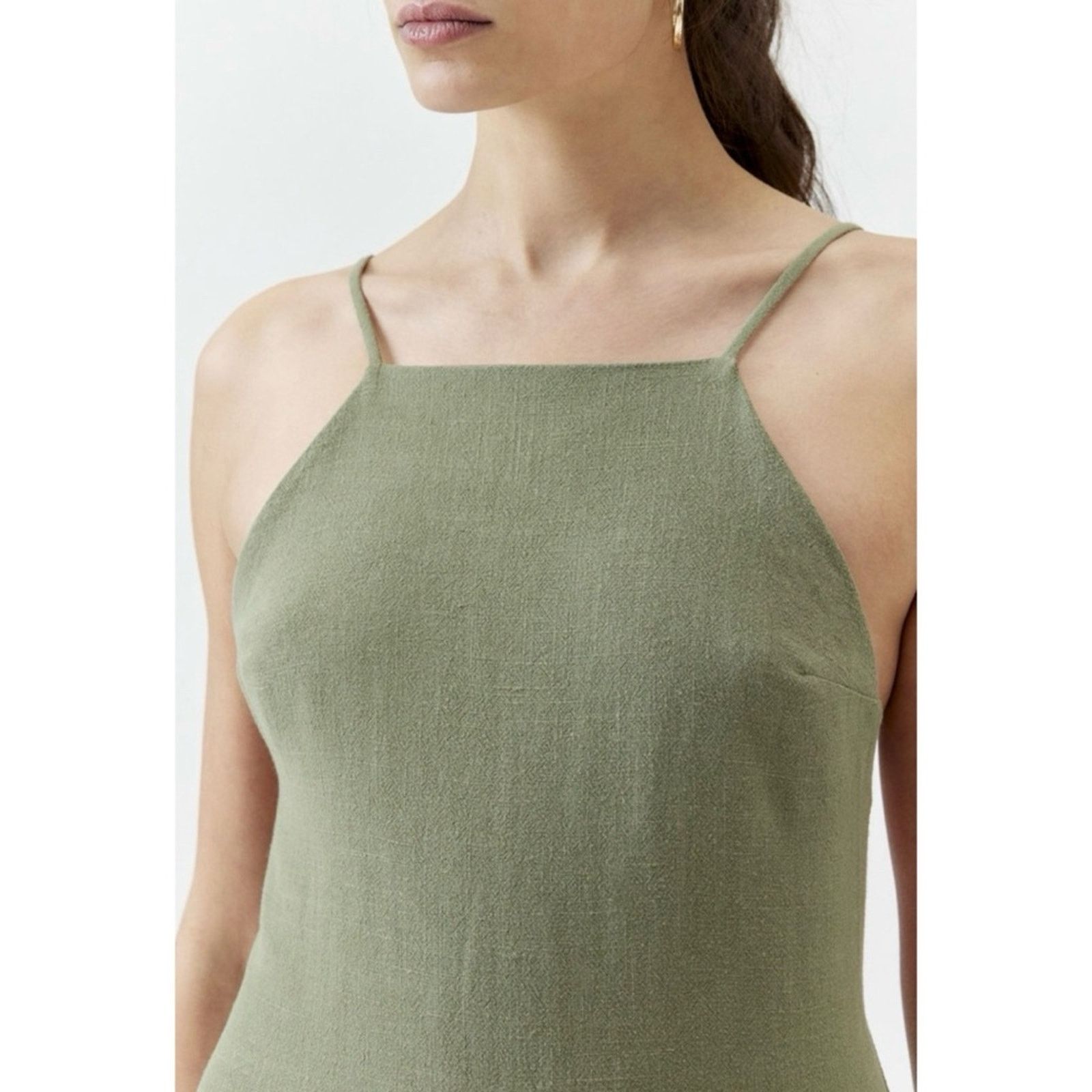 Urban Renewal Urban Outfitters Urban Renewal Linen Open-Back Midi Dress M Size M / US 6-8 / IT 42-44 - 16 Thumbnail