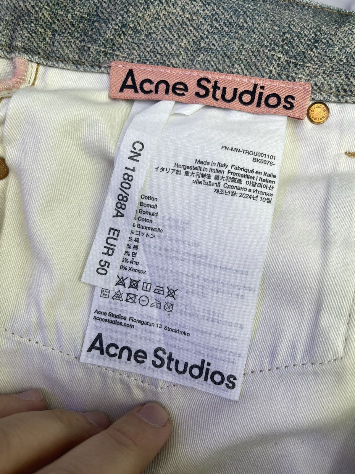 Acne Studios Acne studios jeans chains all over light blue Size US 34 / EU 50 - 3 Thumbnail