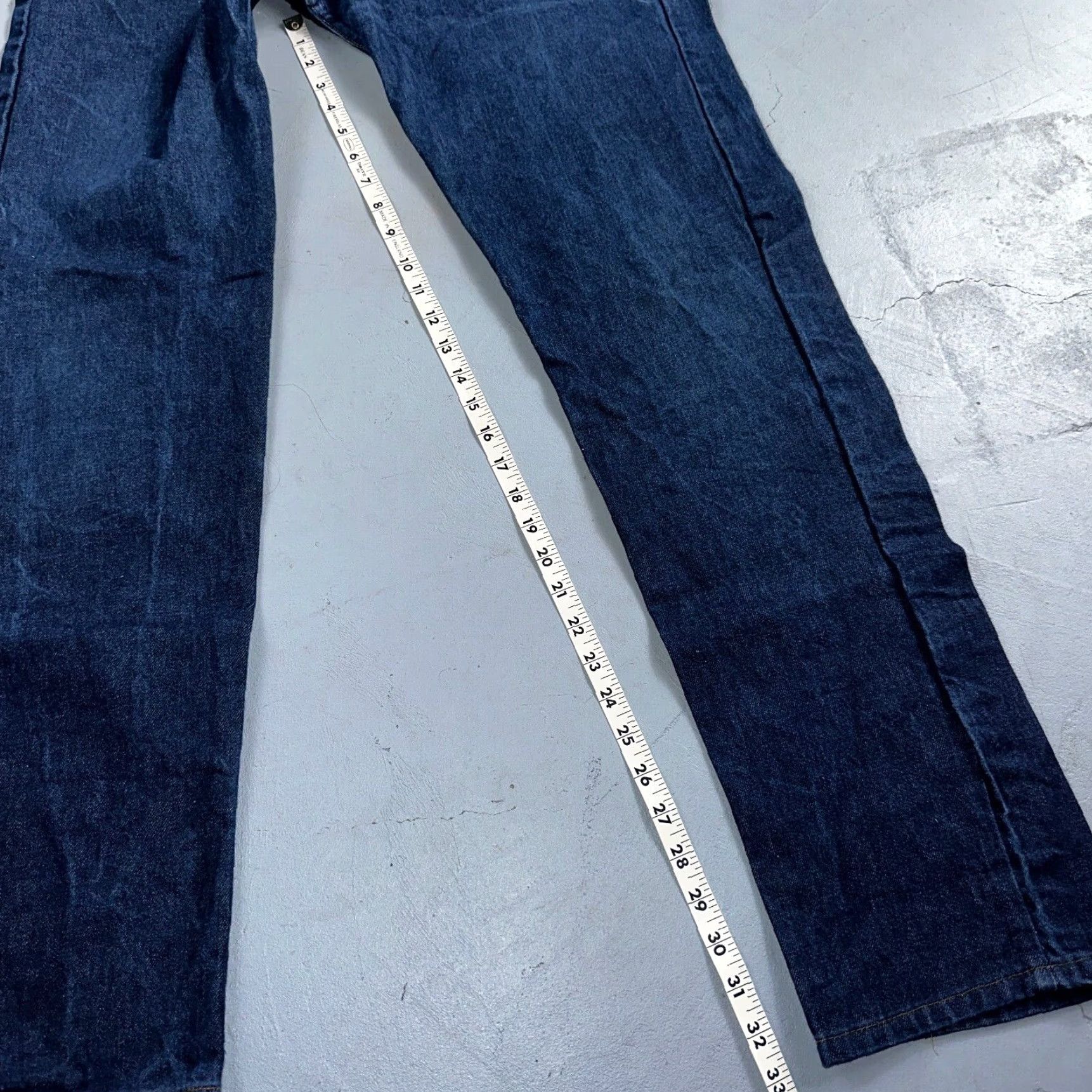 Levi's VINTAGE Levi's Jeans 501 Straight Fit Men's Dark Wash 80s 36x34 USA Size US 36 / EU 52 - 5 Thumbnail