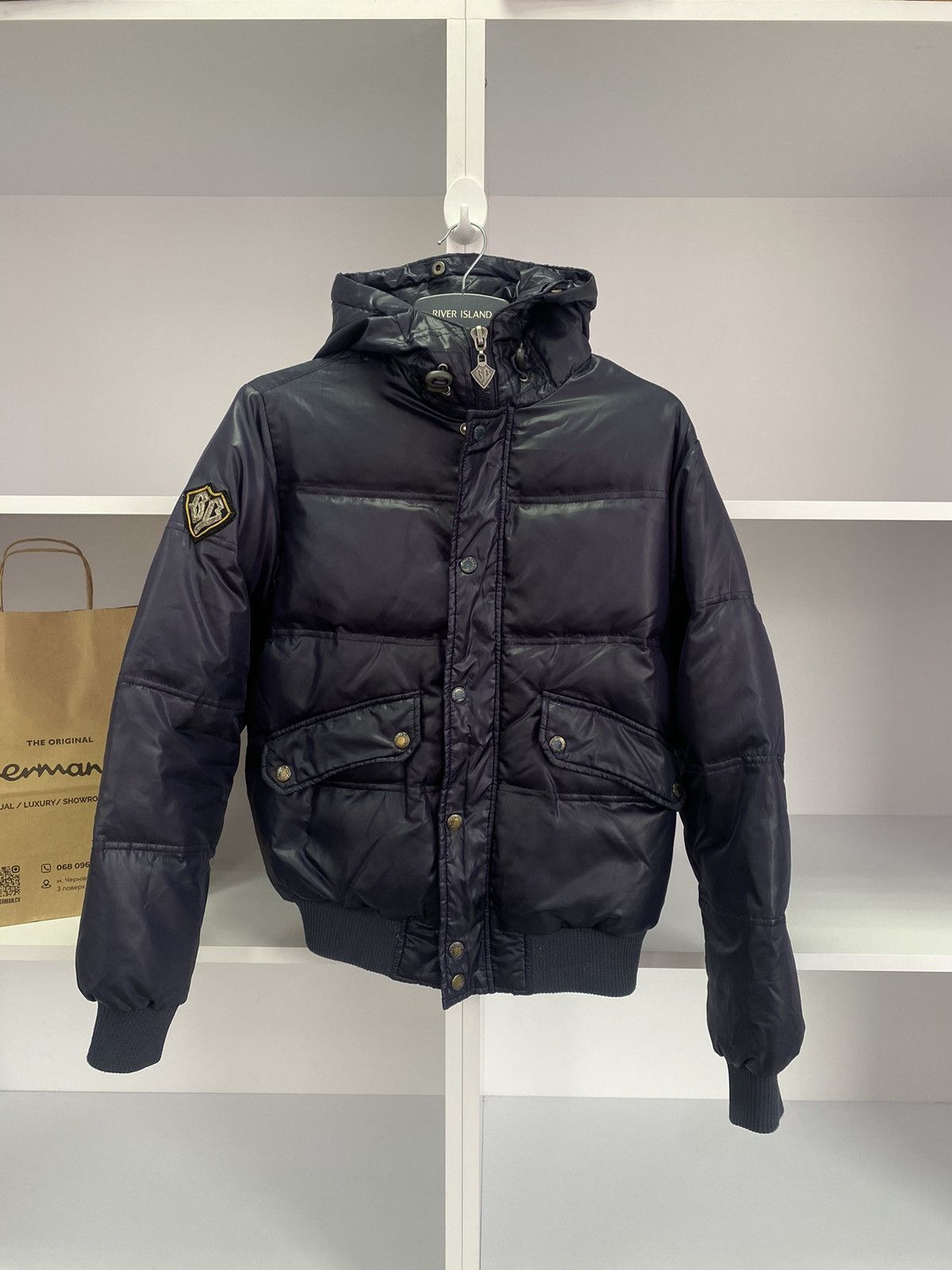 Designer × Vintage Vintage Bomb Boogie Puffer Jacket Casual Vintage Jacket Size L / US 10 / IT 46 - 2 Thumbnail