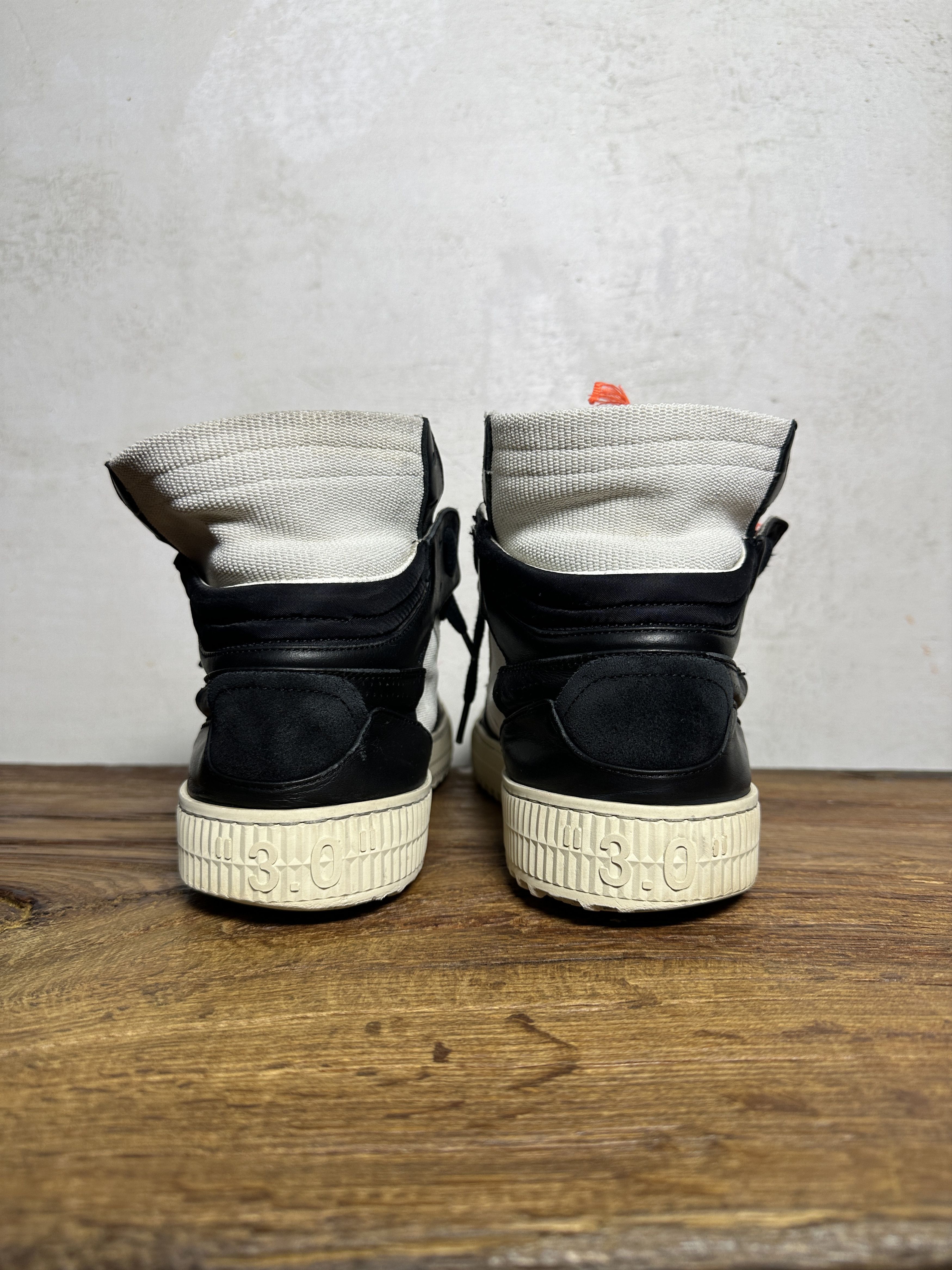 Off-White Off-White Off-White Off Court 3.0 High Top Sneakers Size US 11 / EU 44 - 4 Thumbnail