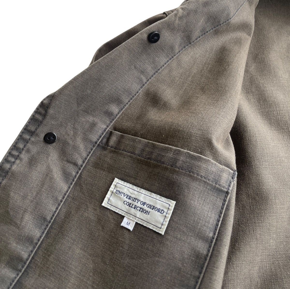 Vintage Vintage University Of Oxford Workers Chore Jacket Size US M / EU 48-50 / 2 - 9 Thumbnail