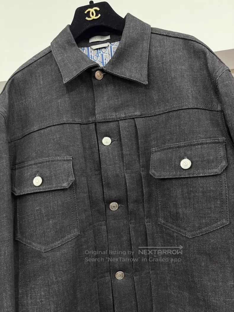 Dior Dior Old-fashioned denim jacket Size US S / EU 44-46 / 1 - 2 Thumbnail