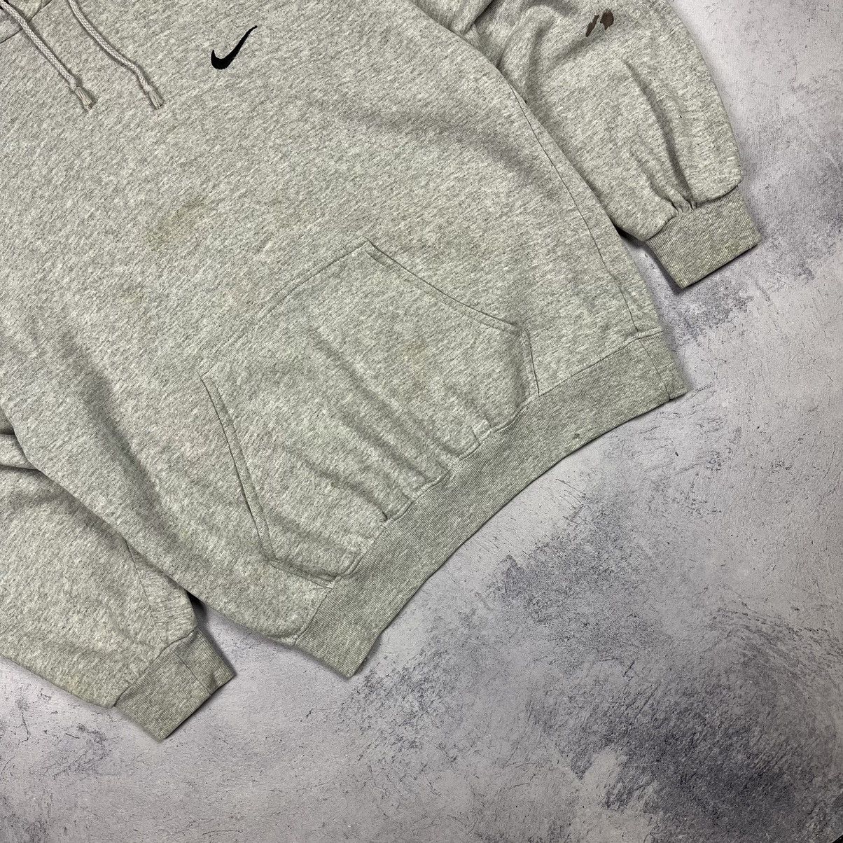 Nike Vintage Nike black swoosh y2k hoodie 90’s Size US S / EU 44-46 / 1 - 3 Thumbnail