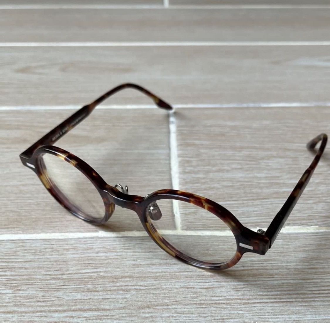 Japanese Brand Akira & Sons - Model : Rene Japanese Handmade Glasses Size ONE SIZE - 9 Thumbnail