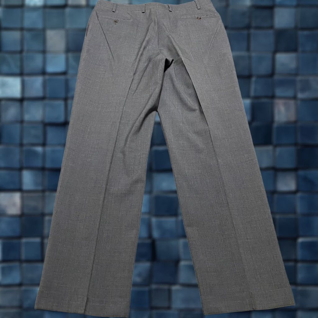Ralph Lauren Lauren Ralph Lauren Mens Dress Pants Gray Pleated Wool Business 36x32 Straight Fit Size US 36 / EU 52 - 1 Thumbnail