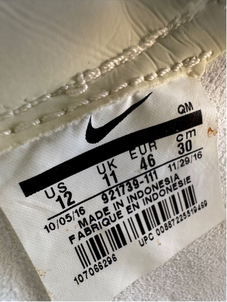 Nike Nike | SB Blazer Low AC Numbers Sail 921739-111 | Sz 12 Size US 12 / EU 45 - 9 Thumbnail