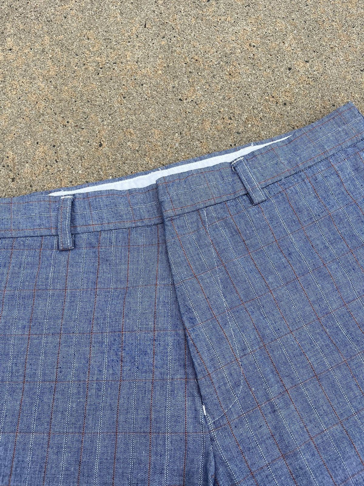 Comme des Garcons SS2001 Junya Watanabe X Comme Des Garcons Checked Shorts Size US 30 / EU 46 - 2 Thumbnail