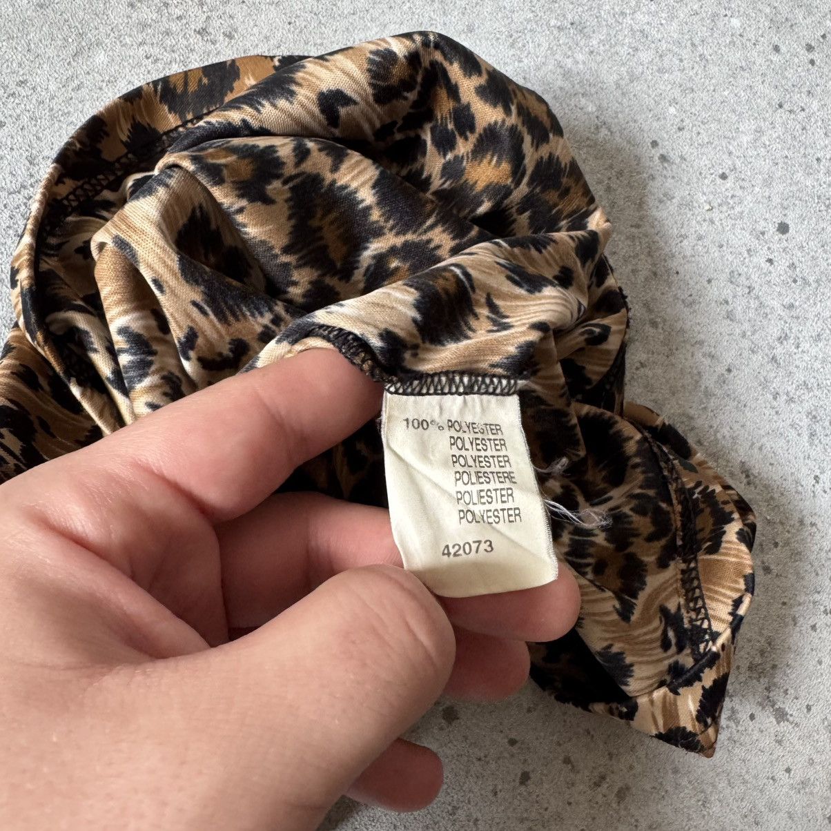 Morgan De Toi Morgan de Toi Vintage Leopard Y2K T-Shirt Blouse Size M / US 6-8 / IT 42-44 - 9 Thumbnail