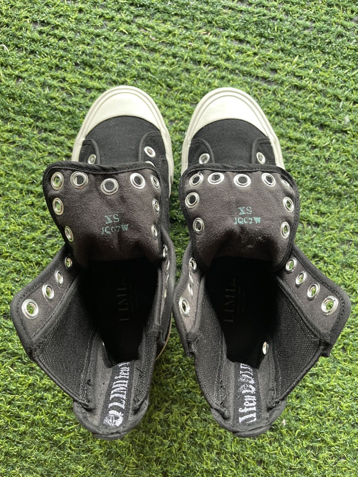 Designer × Limi Feu × Yohji Yamamoto Limi Feu Yohji Yamamoto Hi-Top Sneakers Size US 6.5 / IT 36.5 - 10 Thumbnail