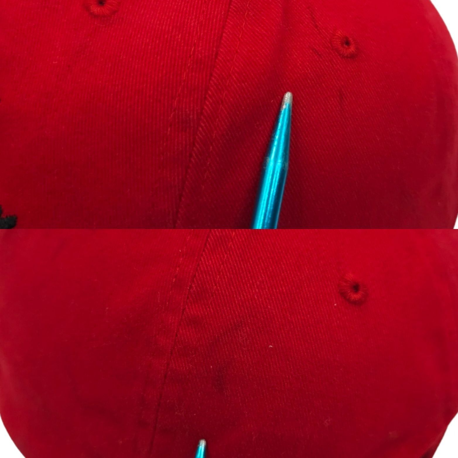 Harley Davidson Harley Davidson Embroidered Red Adjustable Tuck Strap Cap Size ONE SIZE - 8 Thumbnail