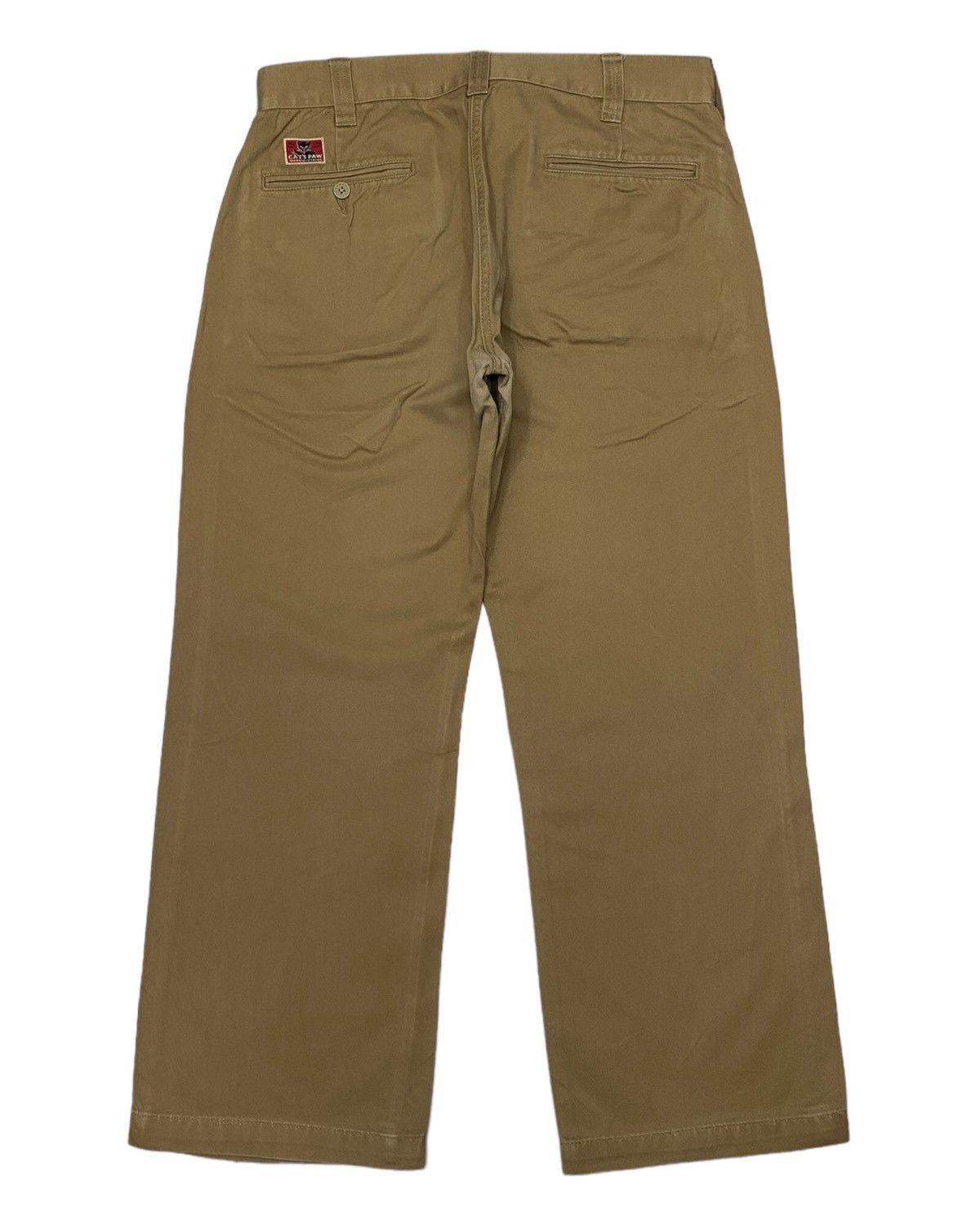 CAT'S PAW × Toyo Enterprises 🔥CAT’S PAW TOYO ENTERPRISES JAPAN KHAKI TROUSERS PANTS Size US 32 / EU 48 - 2 Thumbnail