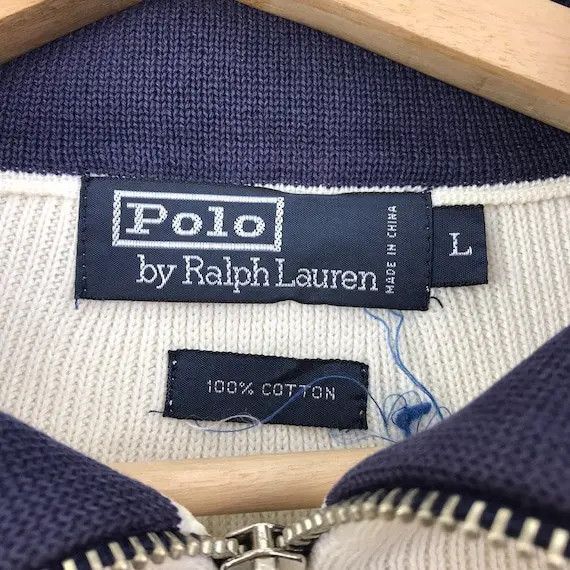 Polo Ralph Lauren Vtg POLO RALPH LAUREN Knitwear Pullover Sweater Sweatshirt Size L / US 10 / IT 46 - 4 Thumbnail