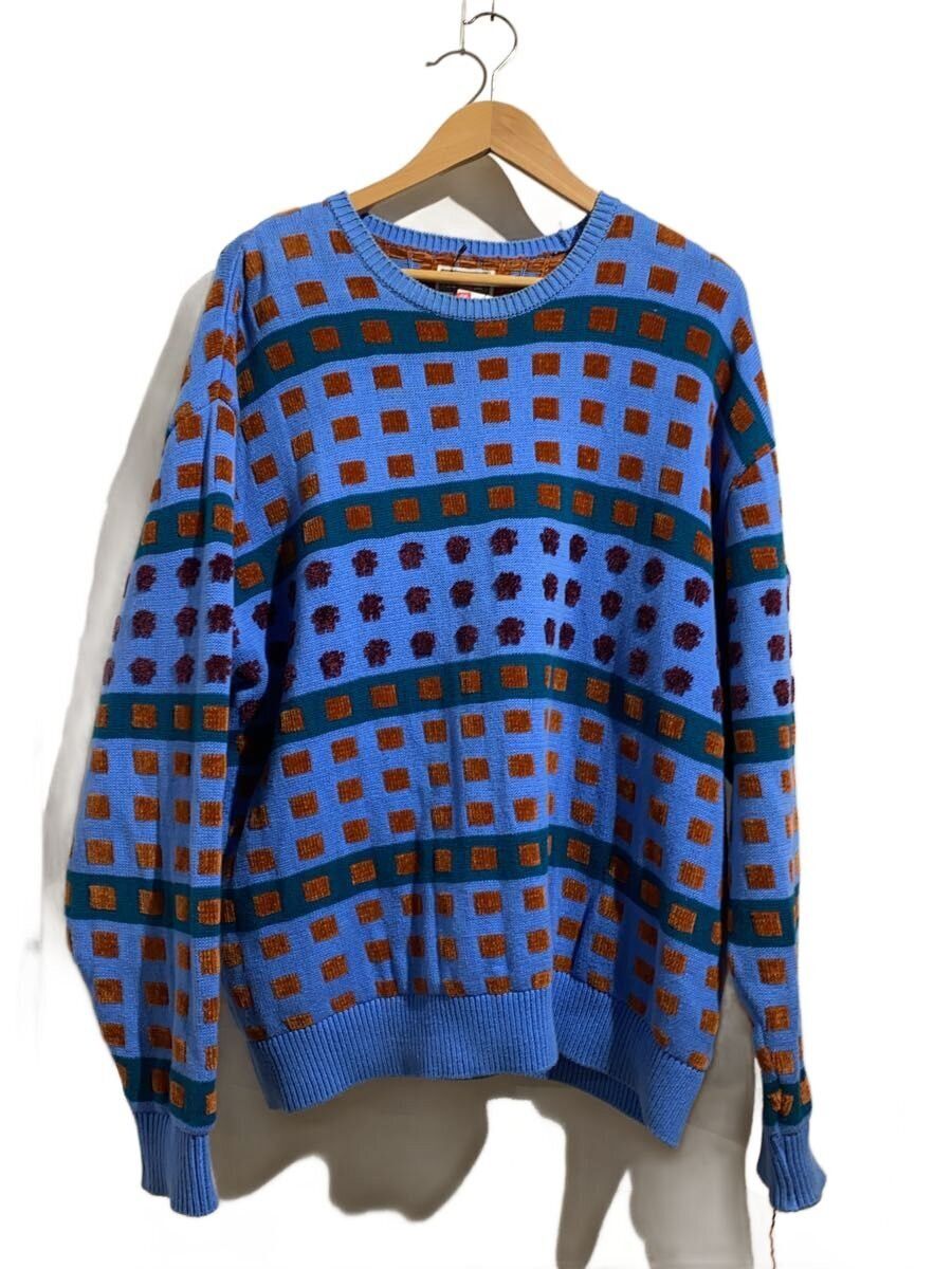 Cav Empt Blue Wool Knit Sweater (thick) Size US L / EU 52-54 / 3 - 1 Thumbnail