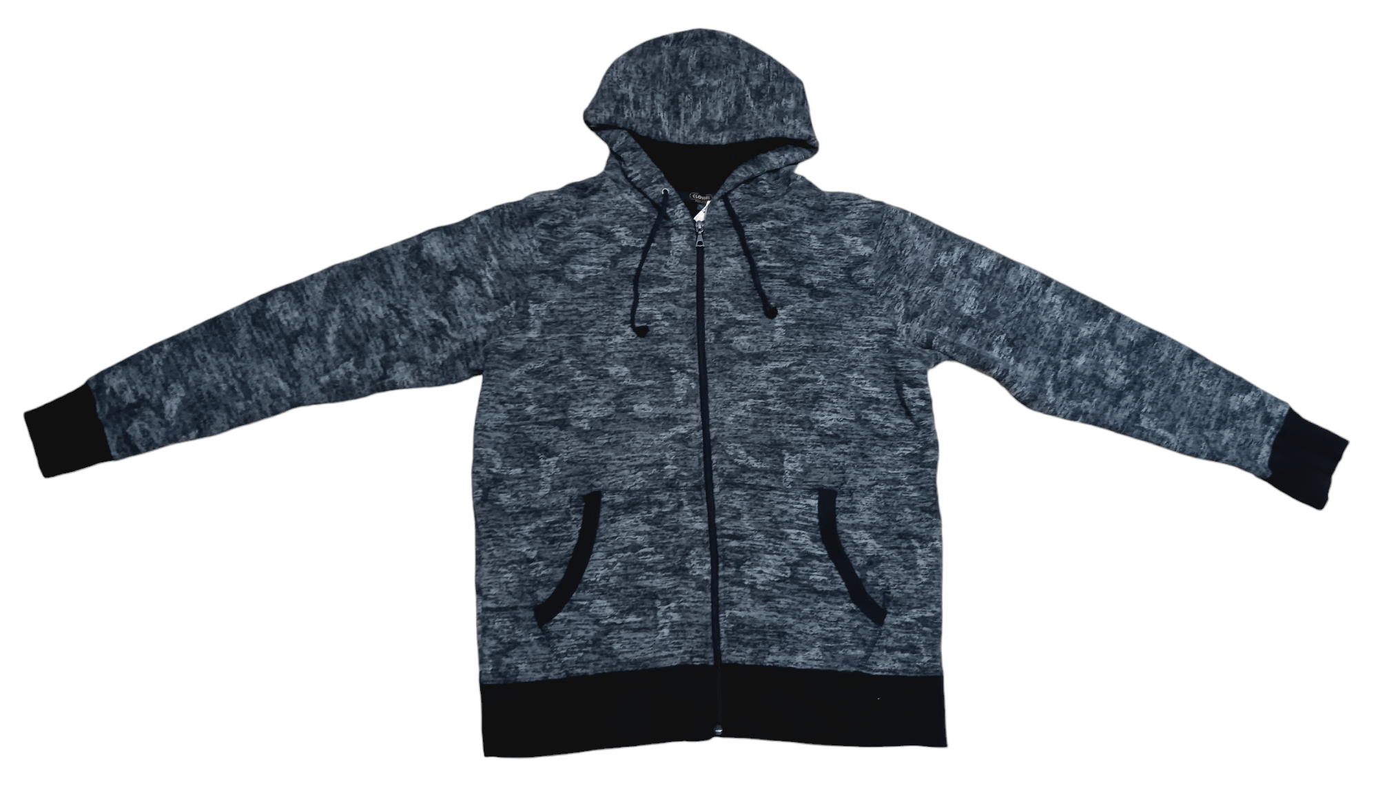 Japanese Brand NWT CLOSSHI PREMIUM GREY CAMOUFLAGE HOODIE Size US XL / EU 56 / 4 - 1 Thumbnail