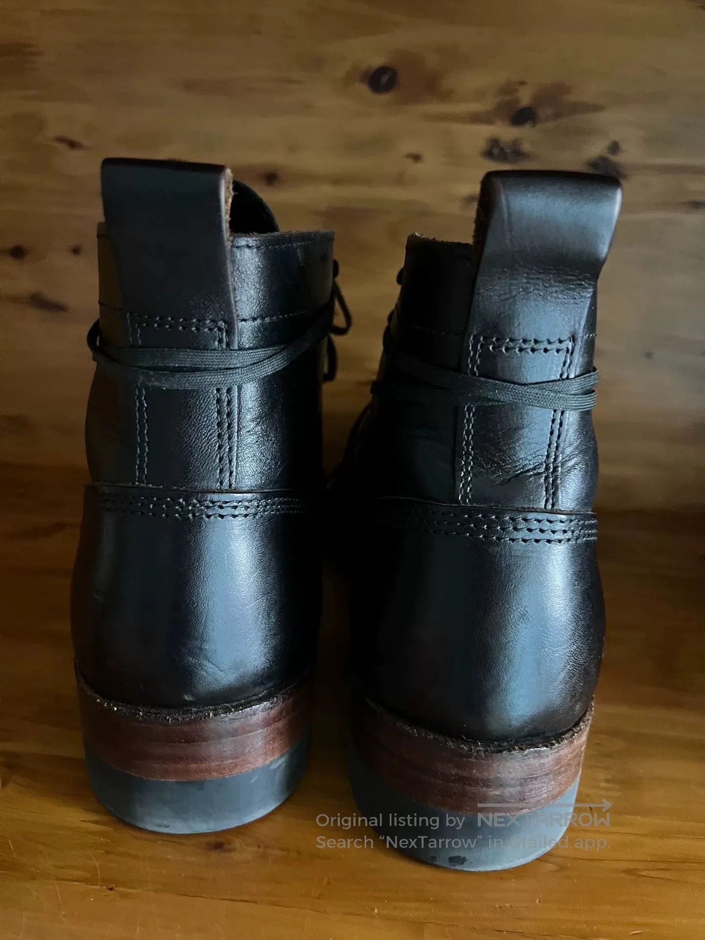 Japanese Brand Glad Hand x All American Short Face Boots. Size US 9.5 / EU 42-43 - 4 Thumbnail