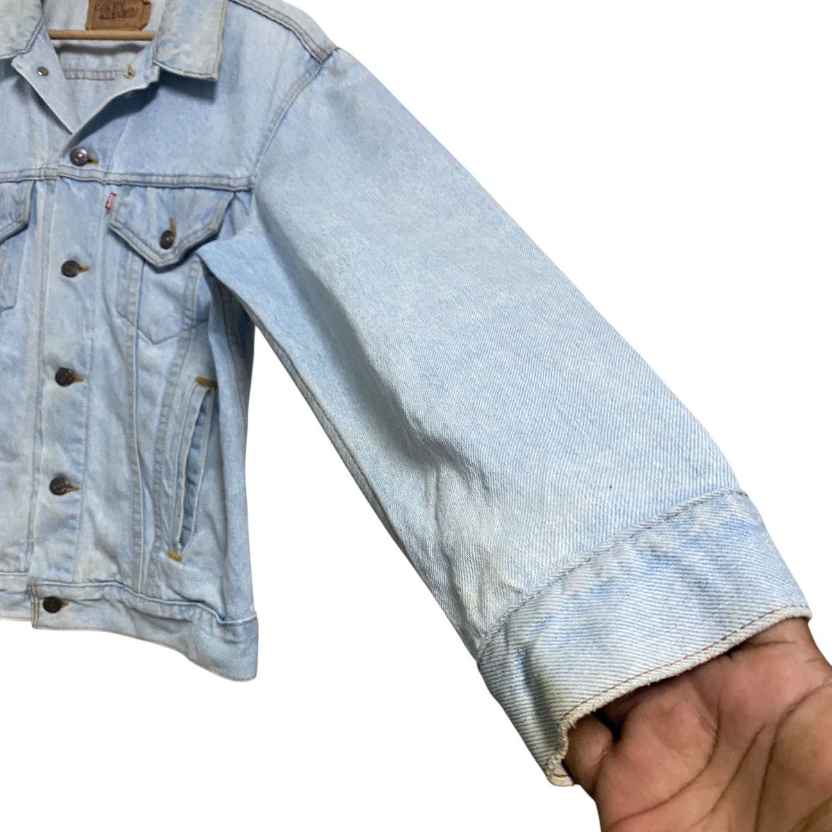 Levi's Vintage Levis 70506 Denim Trucker Jacket Distressed Faded Size US L / EU 52-54 / 3 - 7 Thumbnail