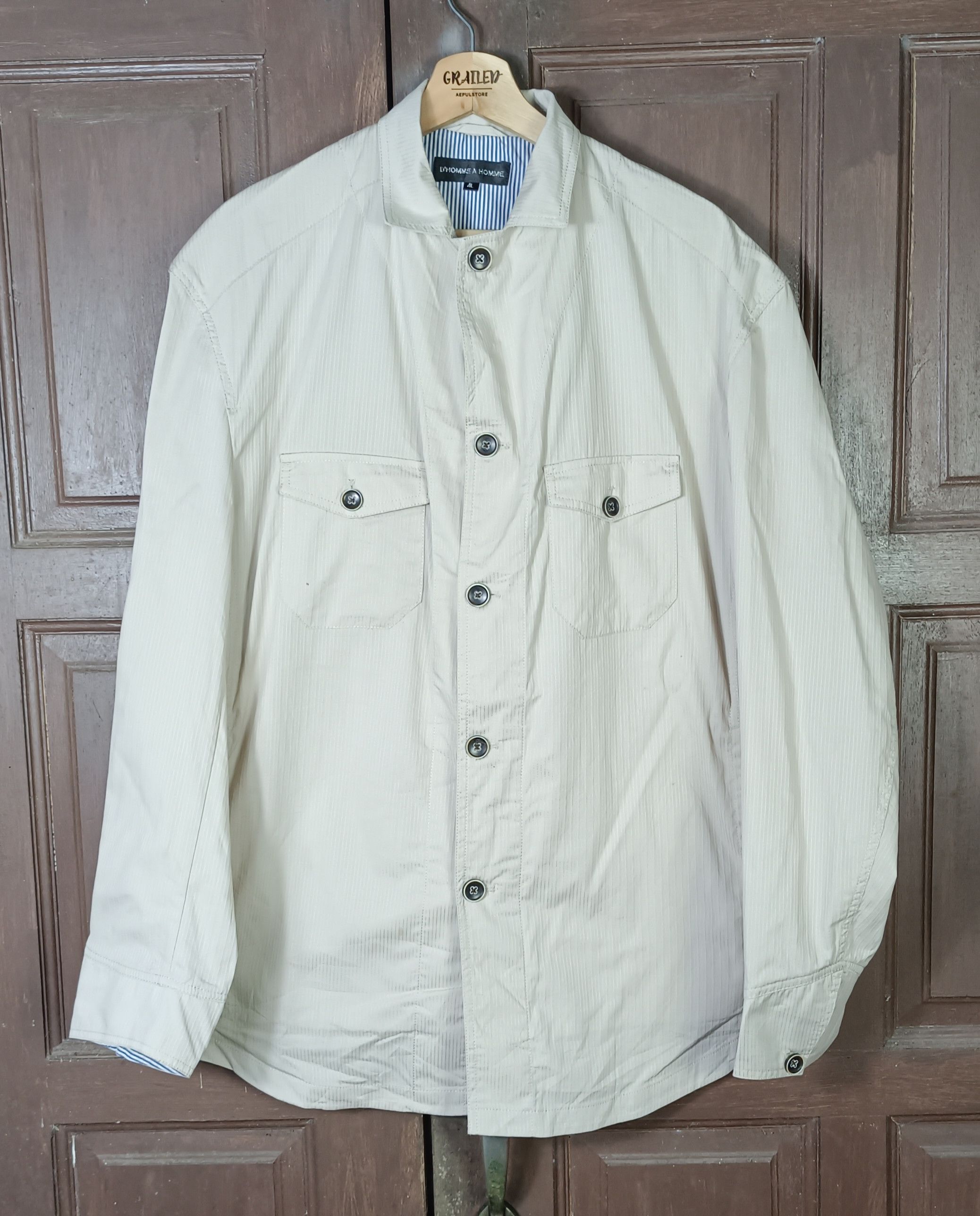 D Homme A Homme Work Wear Button Up