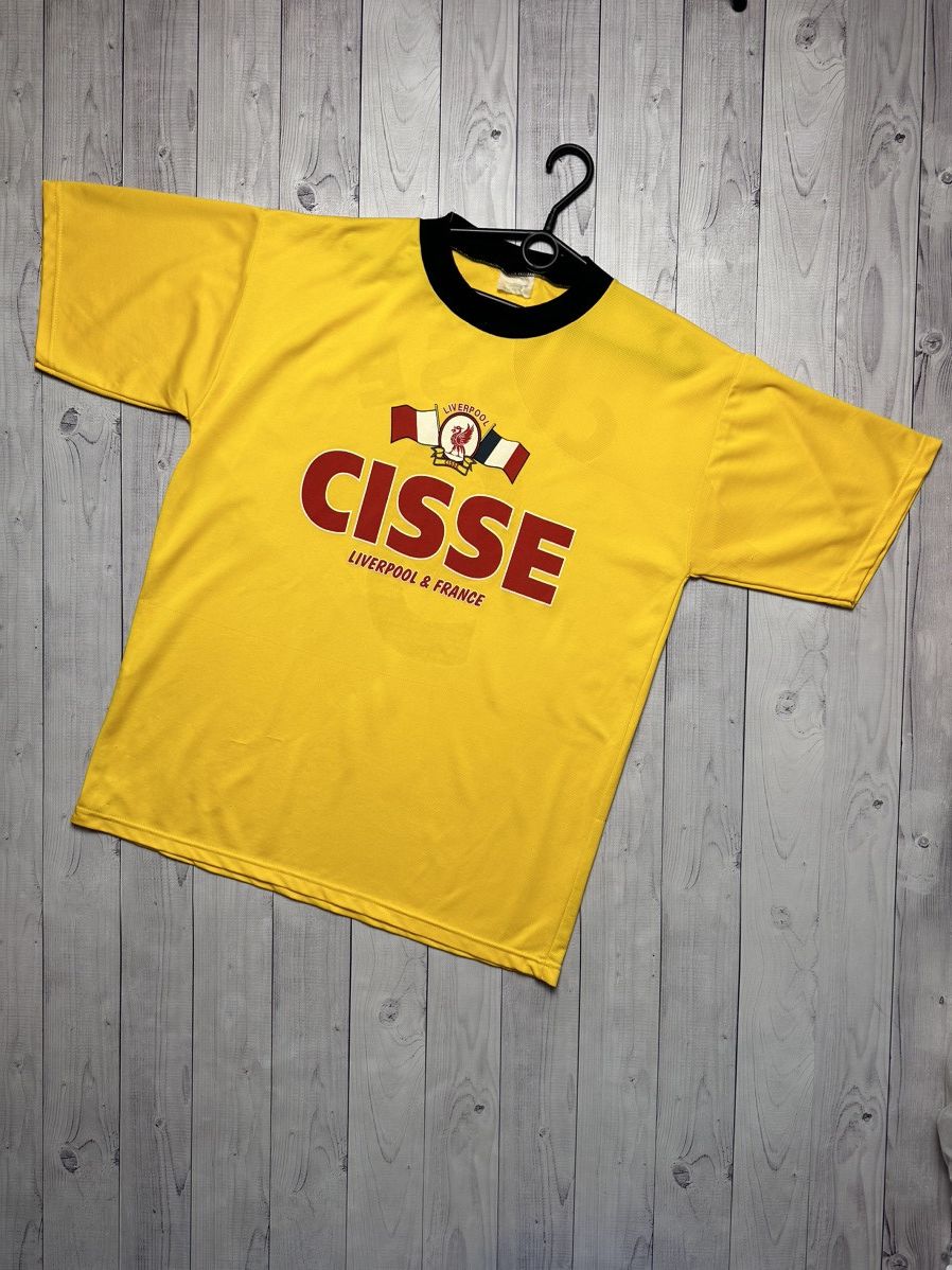 Other Vintage Soccer tee Cisse Liverpool France rare size M Size US M / EU 48-50 / 2 - 2 Thumbnail