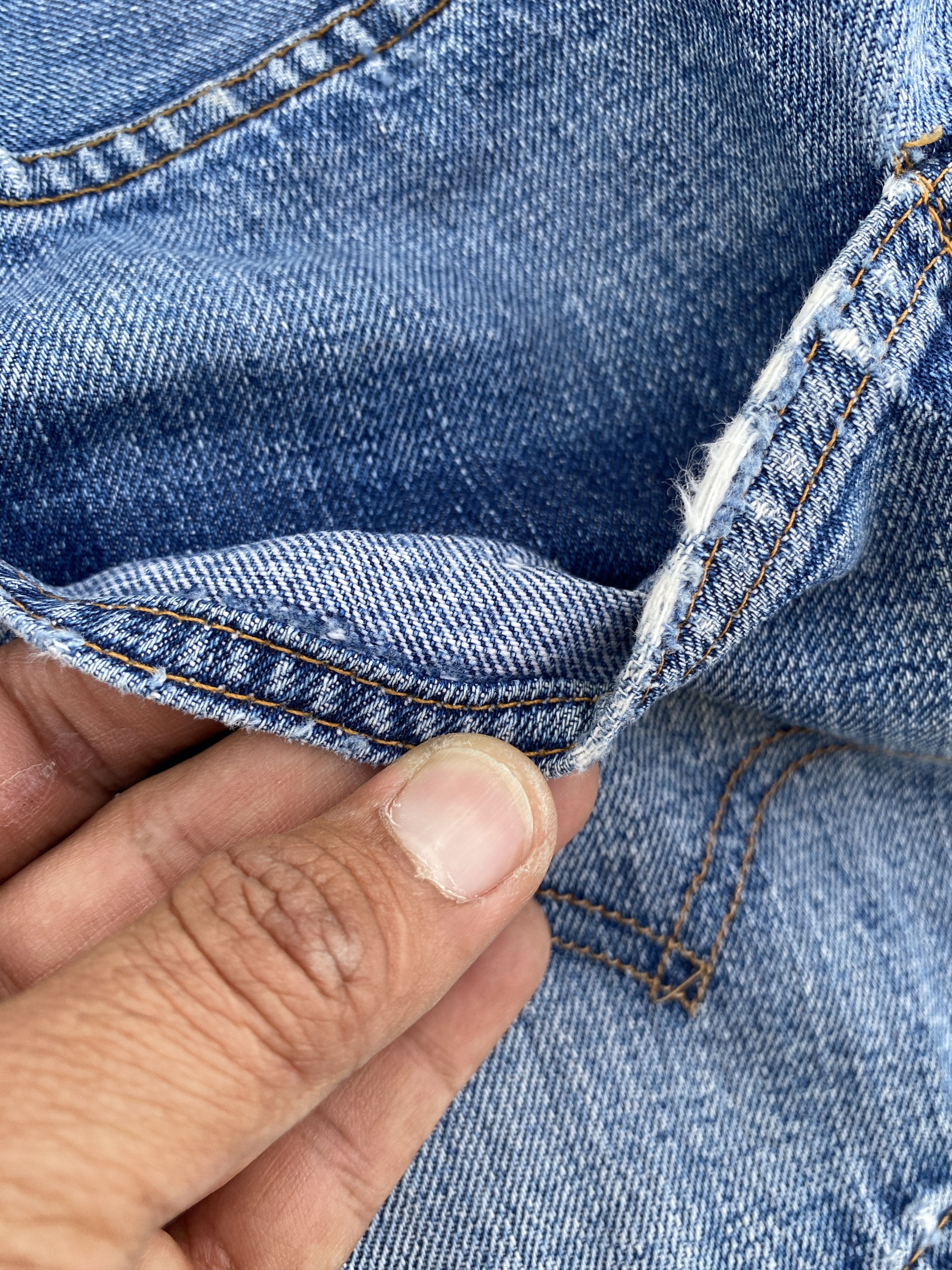 Levi's Vintage 70s Levis 501 Big E #2 Redline Selvedge Jeans Size US 36 / EU 52 - 12 Thumbnail