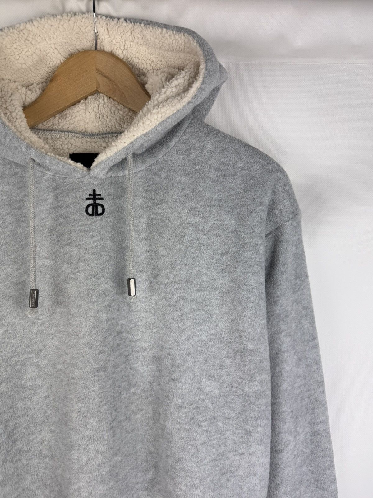 Drop Dead Drop Dead Ladies Y2K Fleece Sherpa Lined Hoodie Pullover Size M / US 6-8 / IT 42-44 - 5 Thumbnail