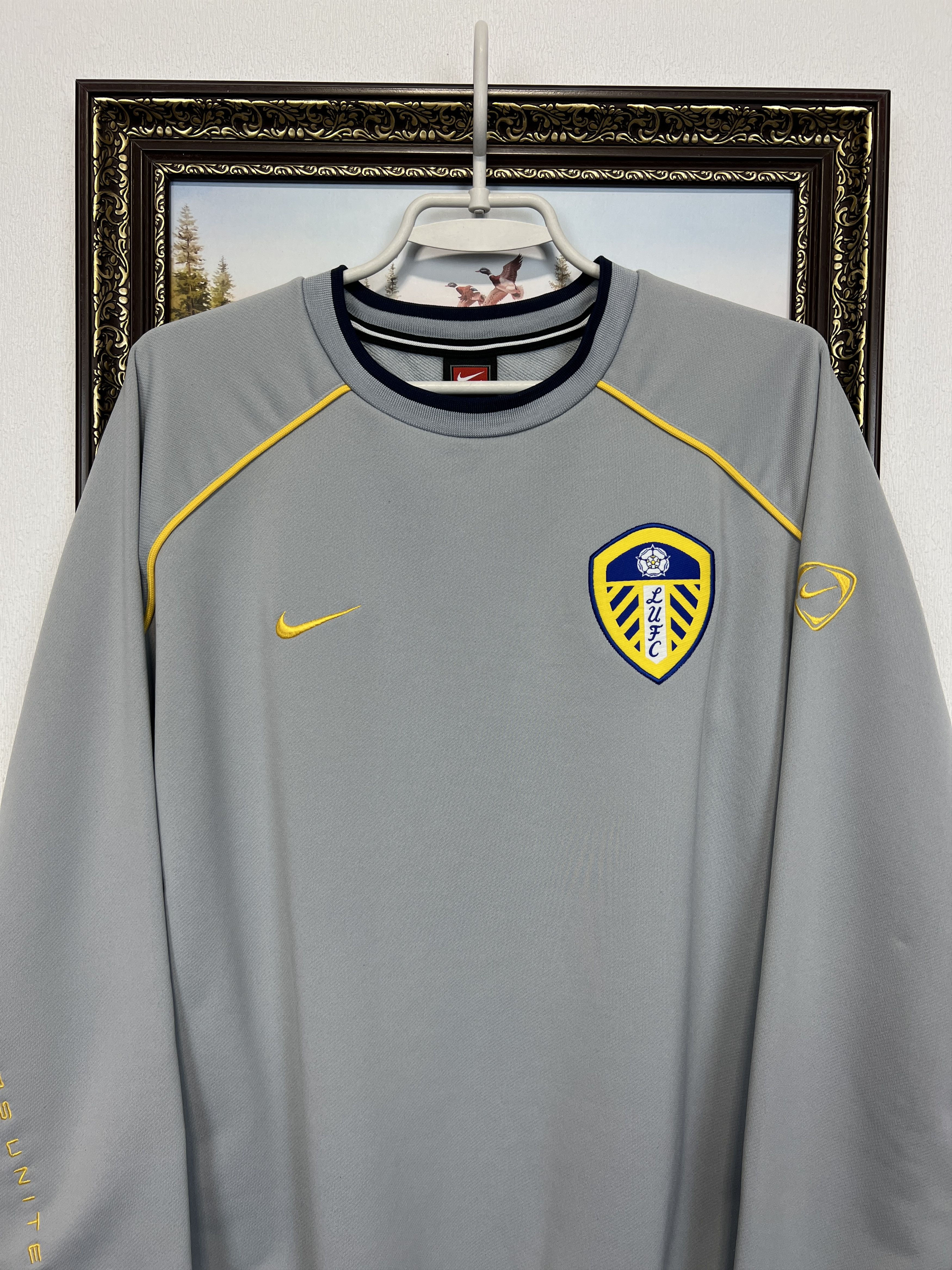 Nike Leeds United Football Train Sweatshirt Soccer Track Top Size US L / EU 52-54 / 3 - 2 Thumbnail