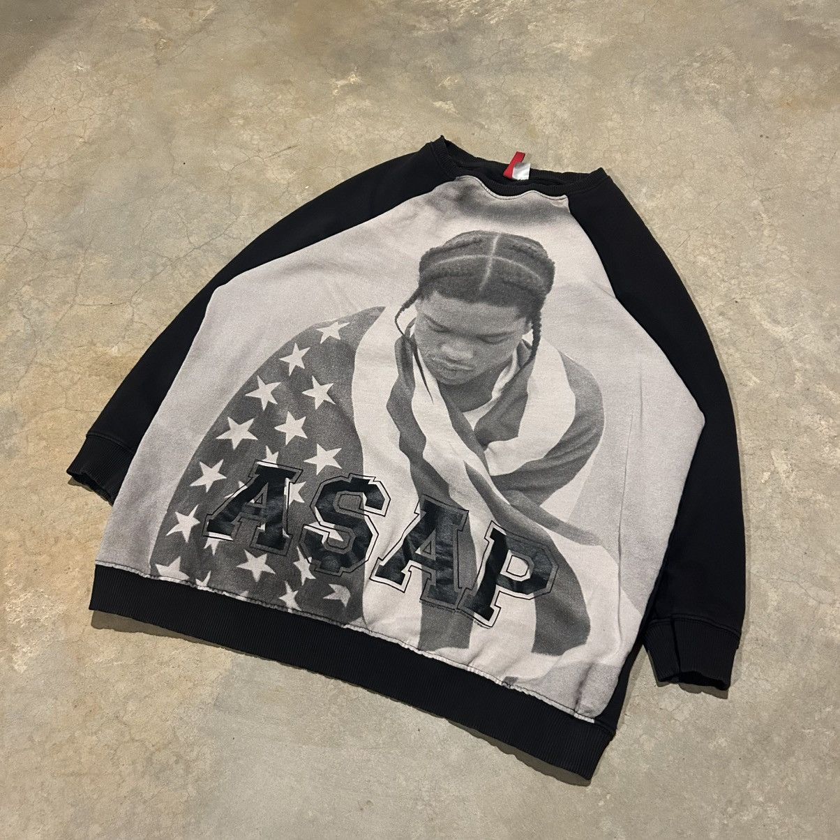 A$AP Rocky × H&M A$AP Rocky x H&M Long Live ASAP 2013 Tour Raglan Crewneck Size US L / EU 52-54 / 3 - 2 Thumbnail