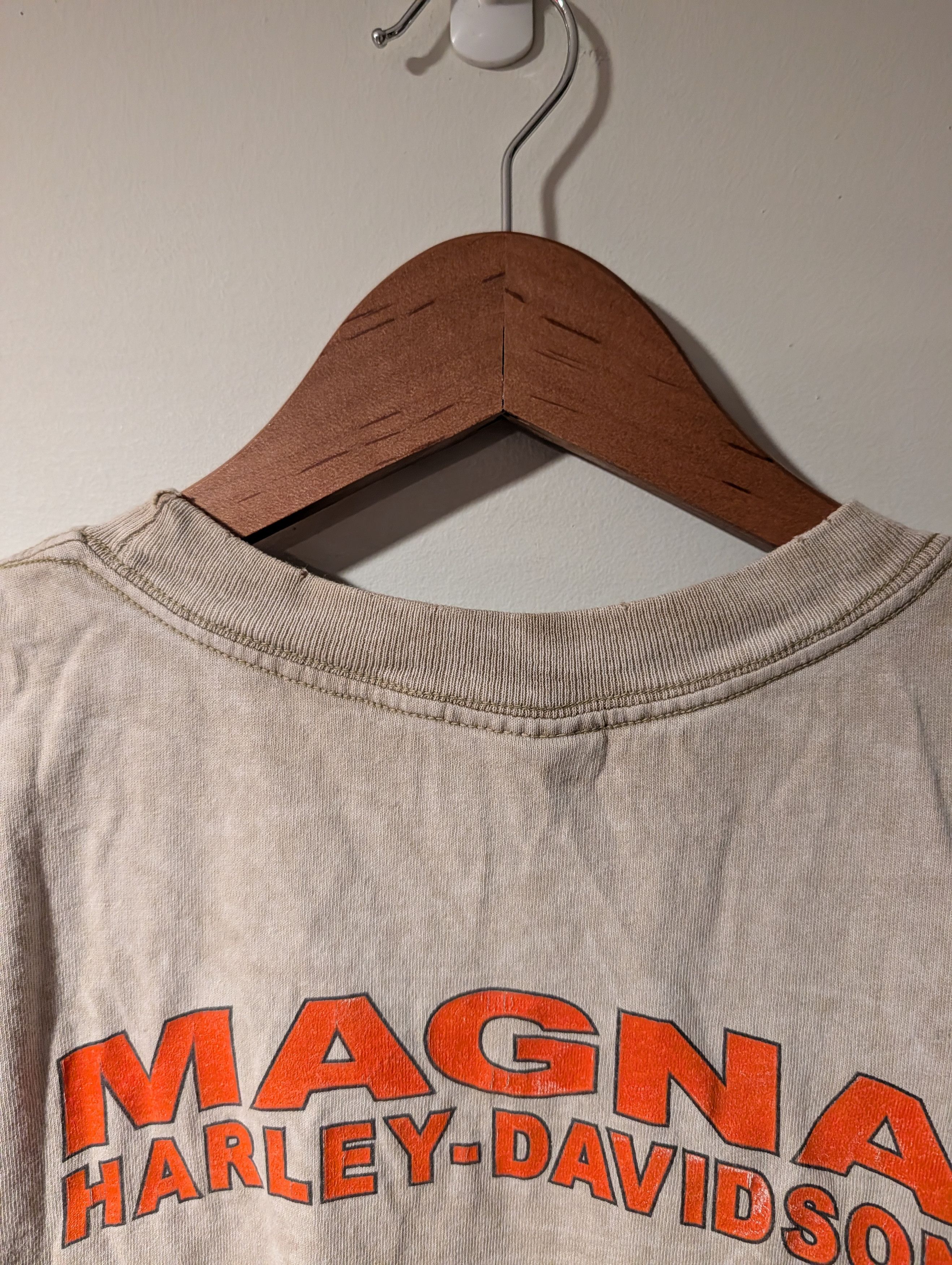Harley Davidson Vtg Harley Davidson For Life Sleeveless Muscle T-Shirt Size US XL / EU 56 / 4 - 11 Thumbnail