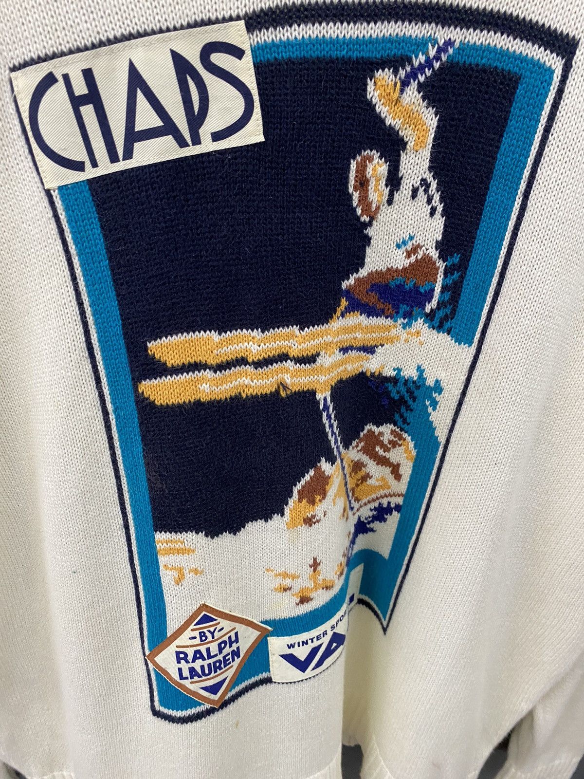 Chaps Ralph Lauren Vtg CHAPS RALPH LAUREN knit Sweater Size US L / EU 52-54 / 3 - 6 Thumbnail