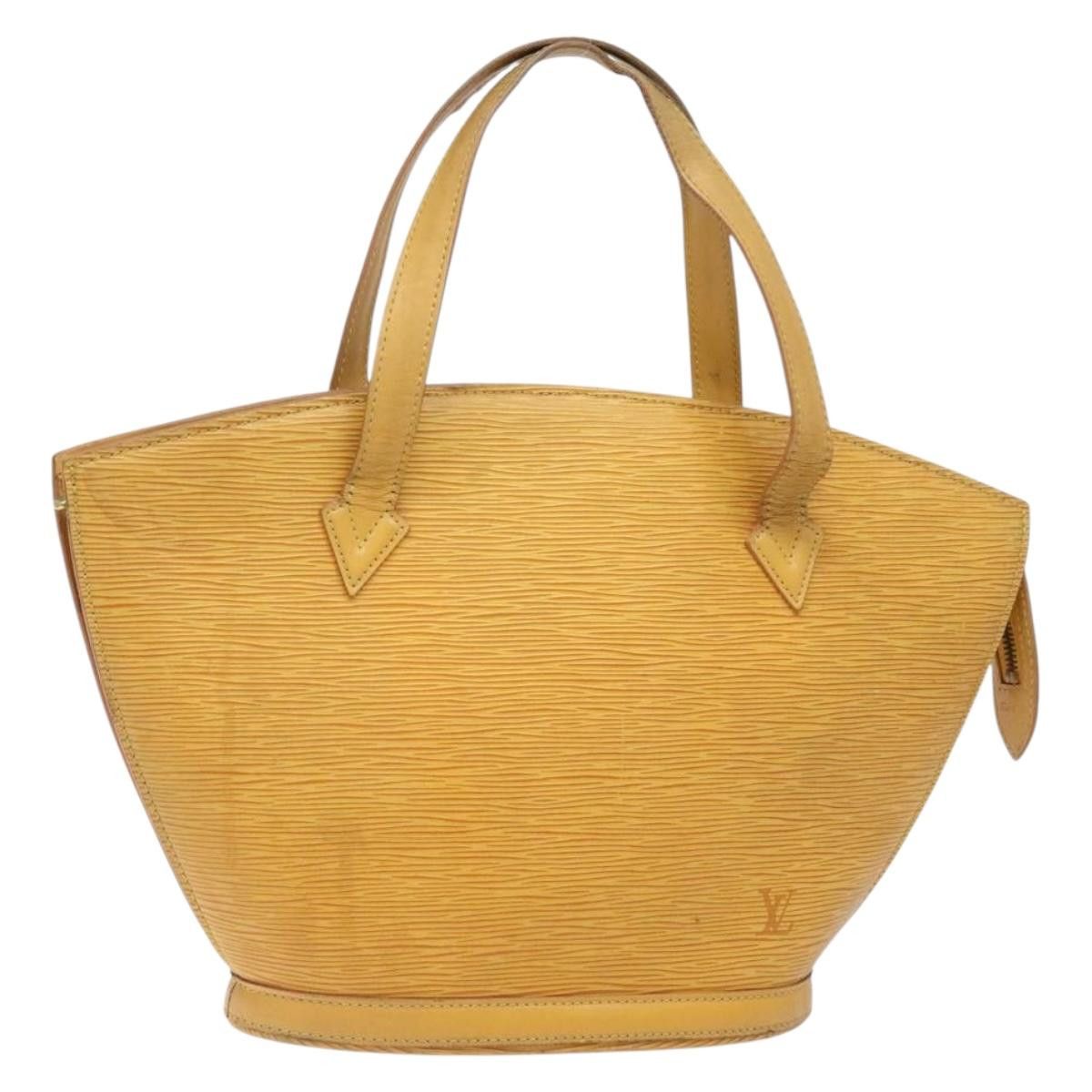 Louis Vuitton LOUIS VUITTON Epi Saint Jacques Hand Bag Yellow M52279 Size ONE SIZE - 1 Thumbnail