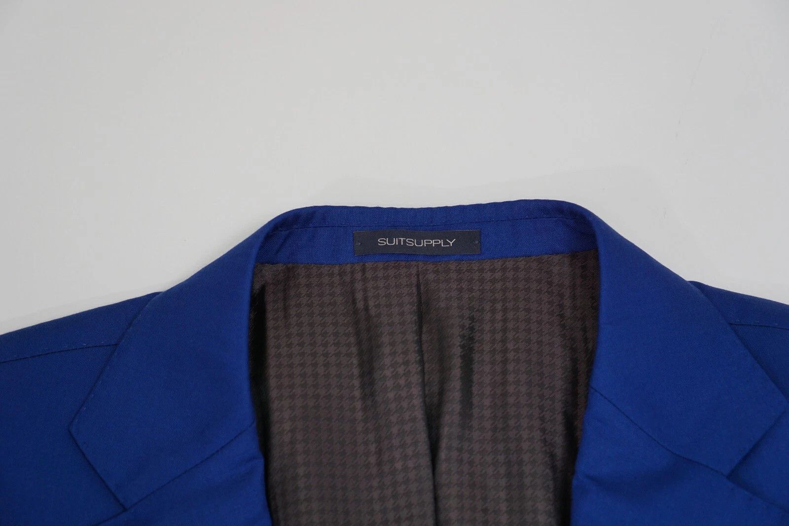 Suitsupply Men Suitsupply La Spalla Ariston Blue Wool Size 29 UK/US48S Size 48S - 3 Thumbnail