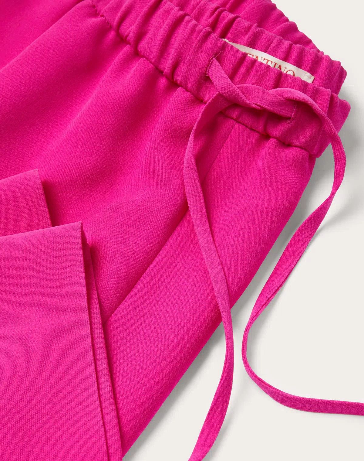 Valentino o1s1wg110625 Cady Couture Trousers in Pink Size 26" / US 2 / IT 38 - 7 Thumbnail