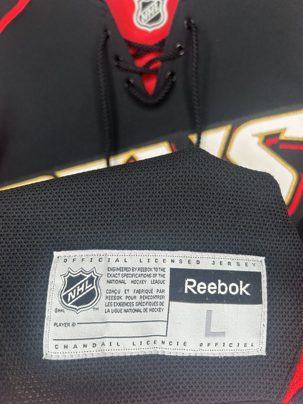 Reebok Reebok Ottawa Senators Sens Third Jersey Size US L / EU 52-54 / 3 - 5 Thumbnail