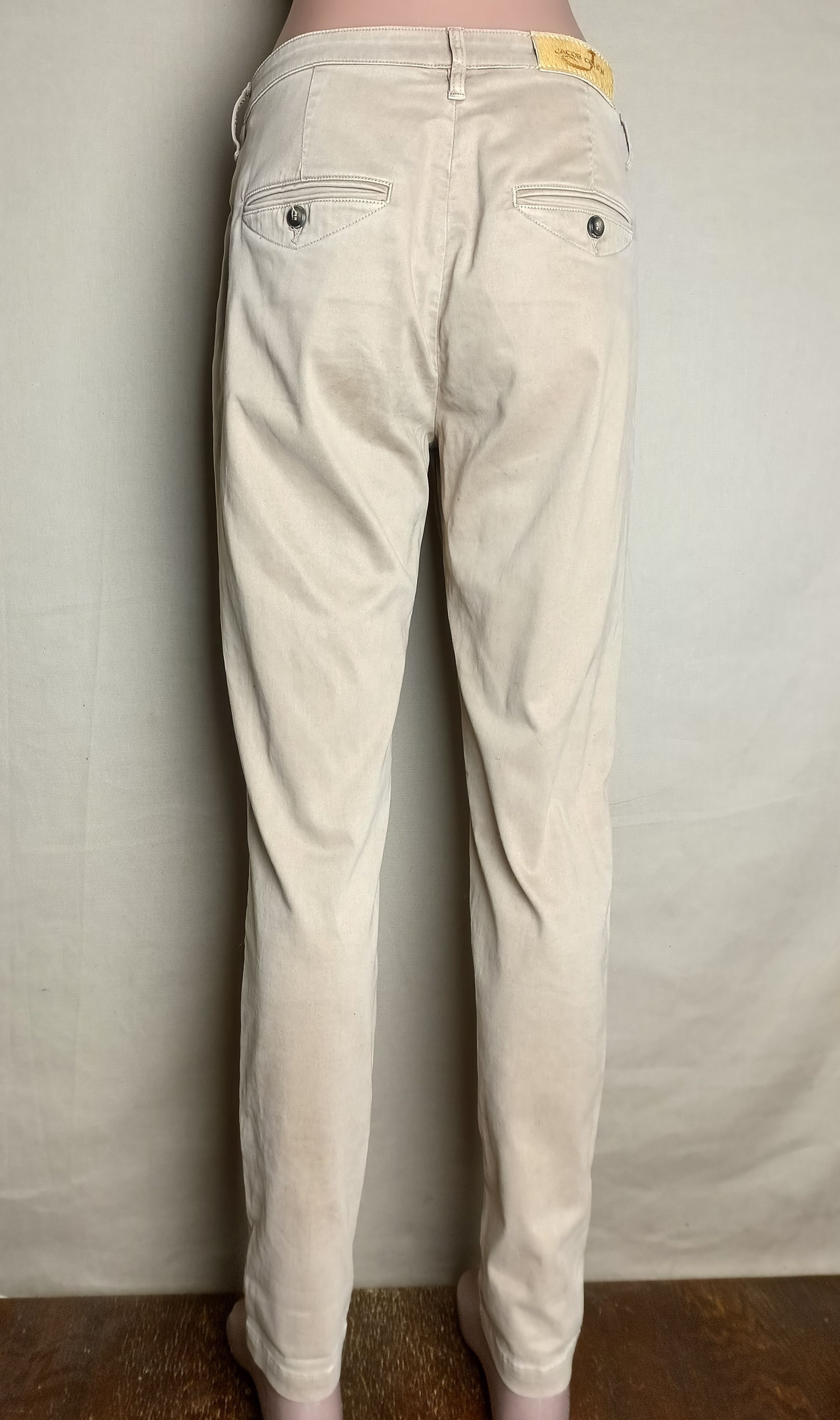 Jacob Cohen Jacob Cohen Beige Jeans Trousers Women Size 28 Size 28" / US 6 / IT 42 - 2 Thumbnail
