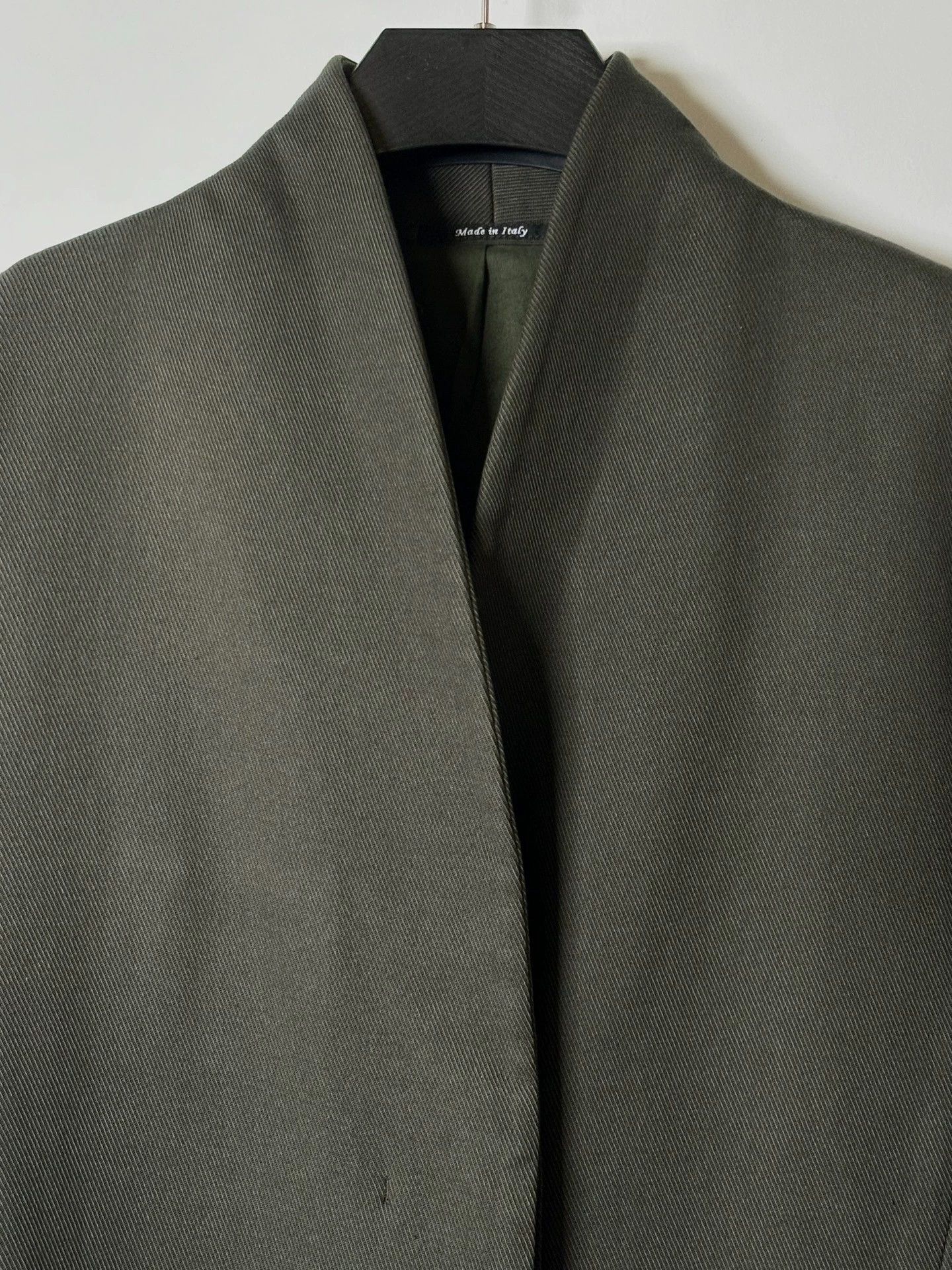 Maison Margiela Margiela S/S 2016 Women's Collarless Coat 40 Size S / US 4 / IT 40 - 3 Thumbnail